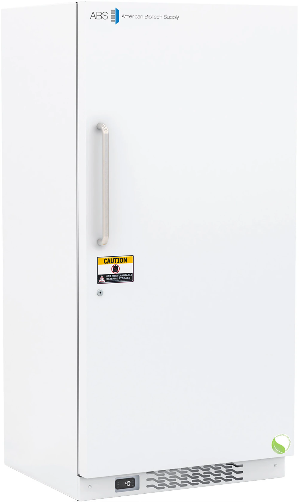 American Biotech Supply Standard HC Lab Refrigerator, 30 Cu Ft, Solid Door