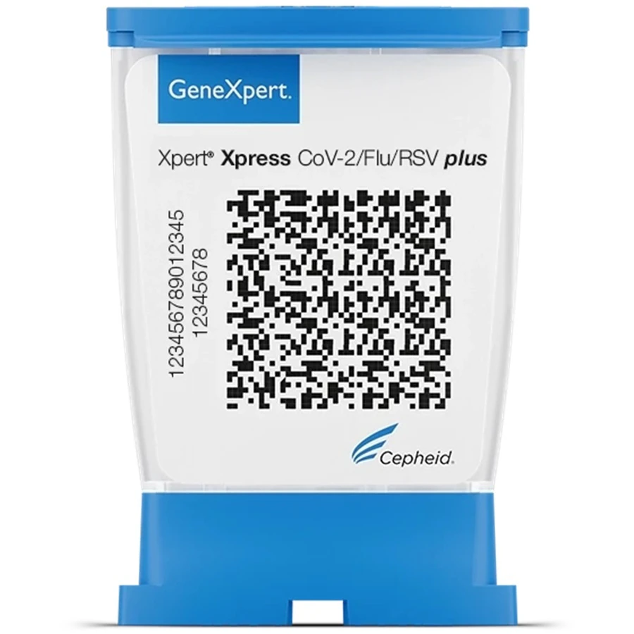Cepheid Xpert Xpress SARS-CoV-2/Flu/RSV Plus Reagent Test Kit, CLIA Waived, 10 Tests/Box