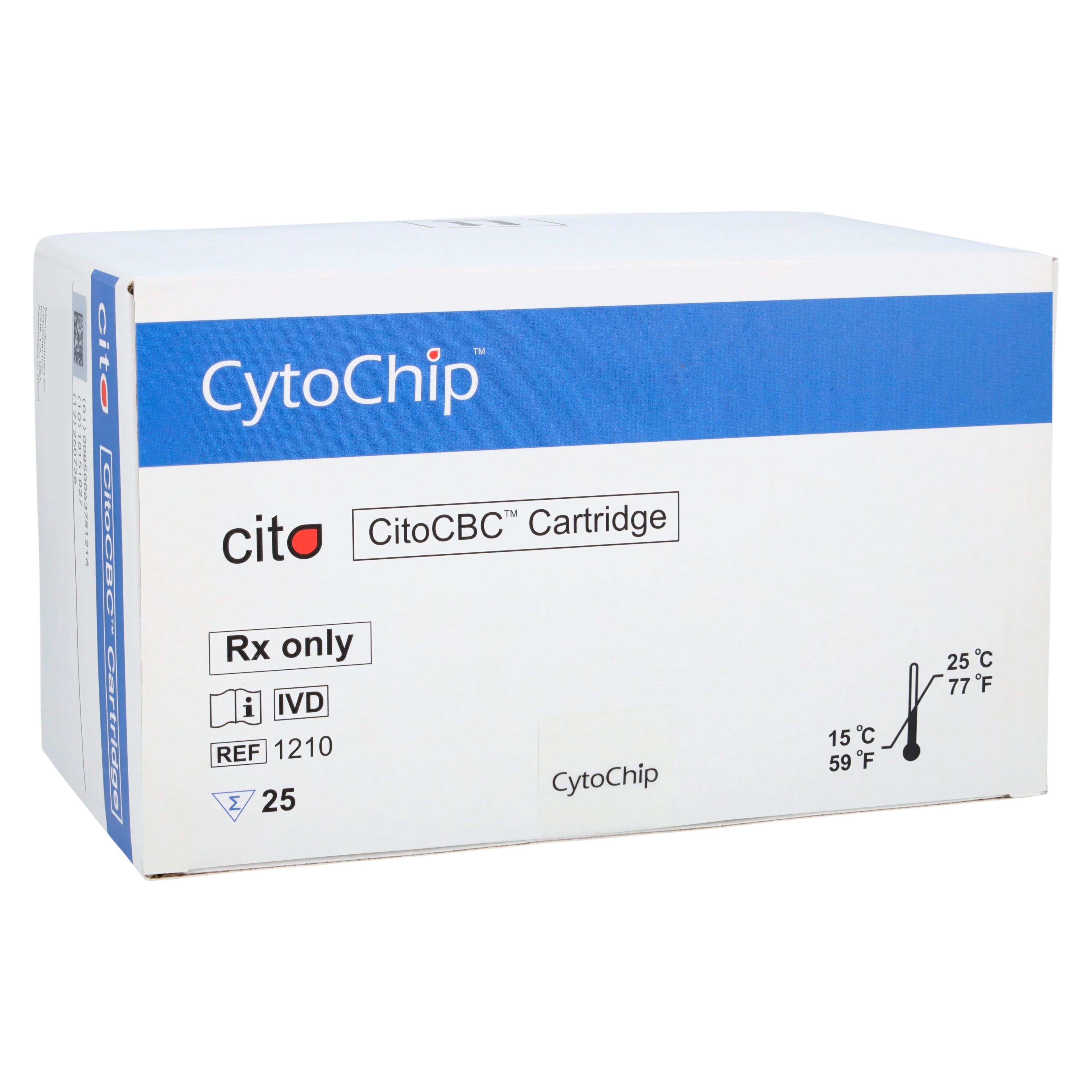 CitoCBC Cartridge, 25/Box