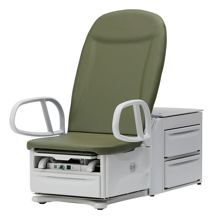 Brewer Access 6000 High-Low PLUS Exam Table, New Ivy, 17" Seat Height, 450 lb Capacity