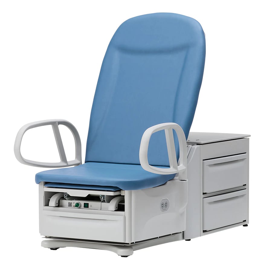 Brewer Access 6000 High-Low PLUS Exam Table, New Horizon, 17" Seat Height, 450 lb Capacity