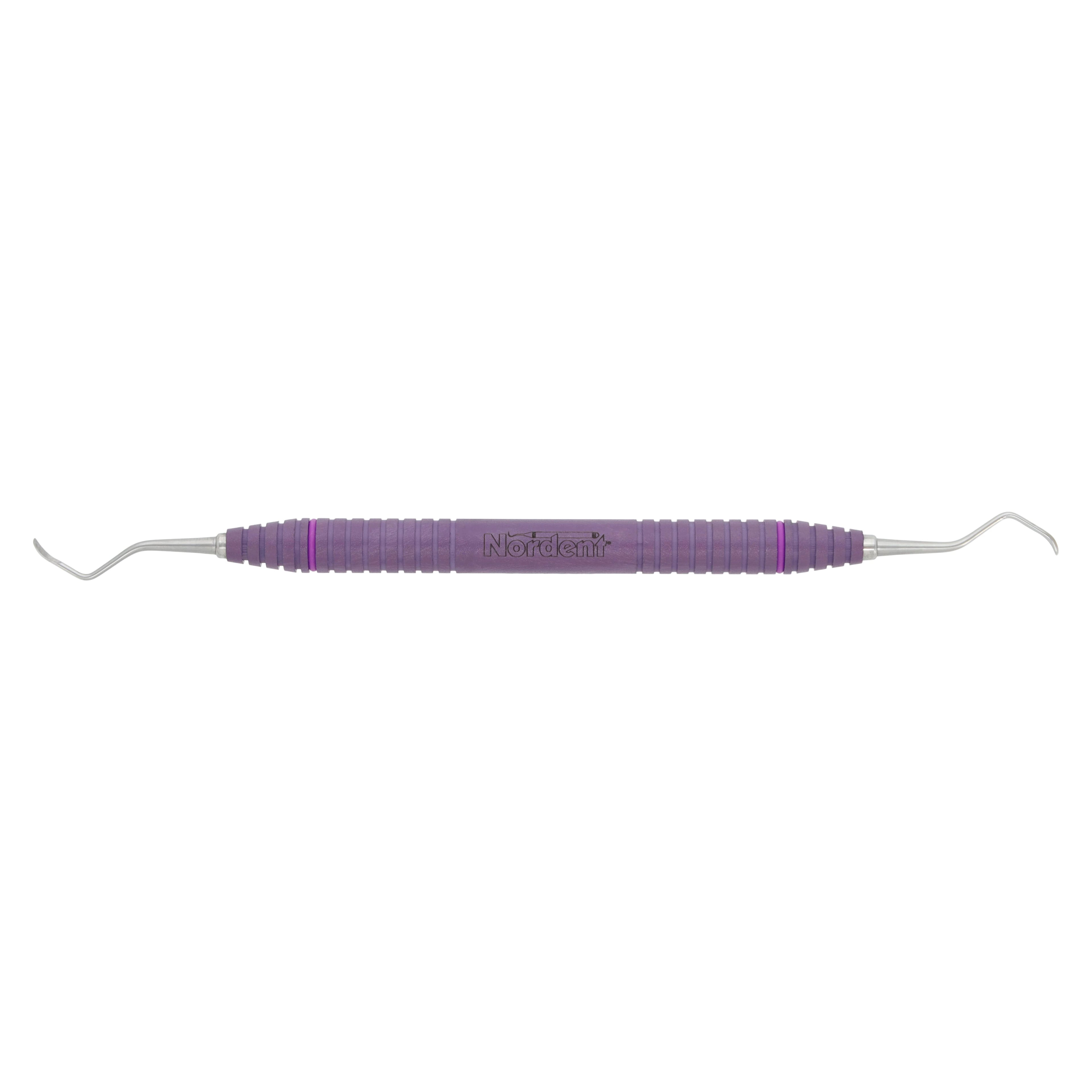 OnPoint Resin Curette McCall 13/14, Double End, #6 Round, Universal, Purple, Adult