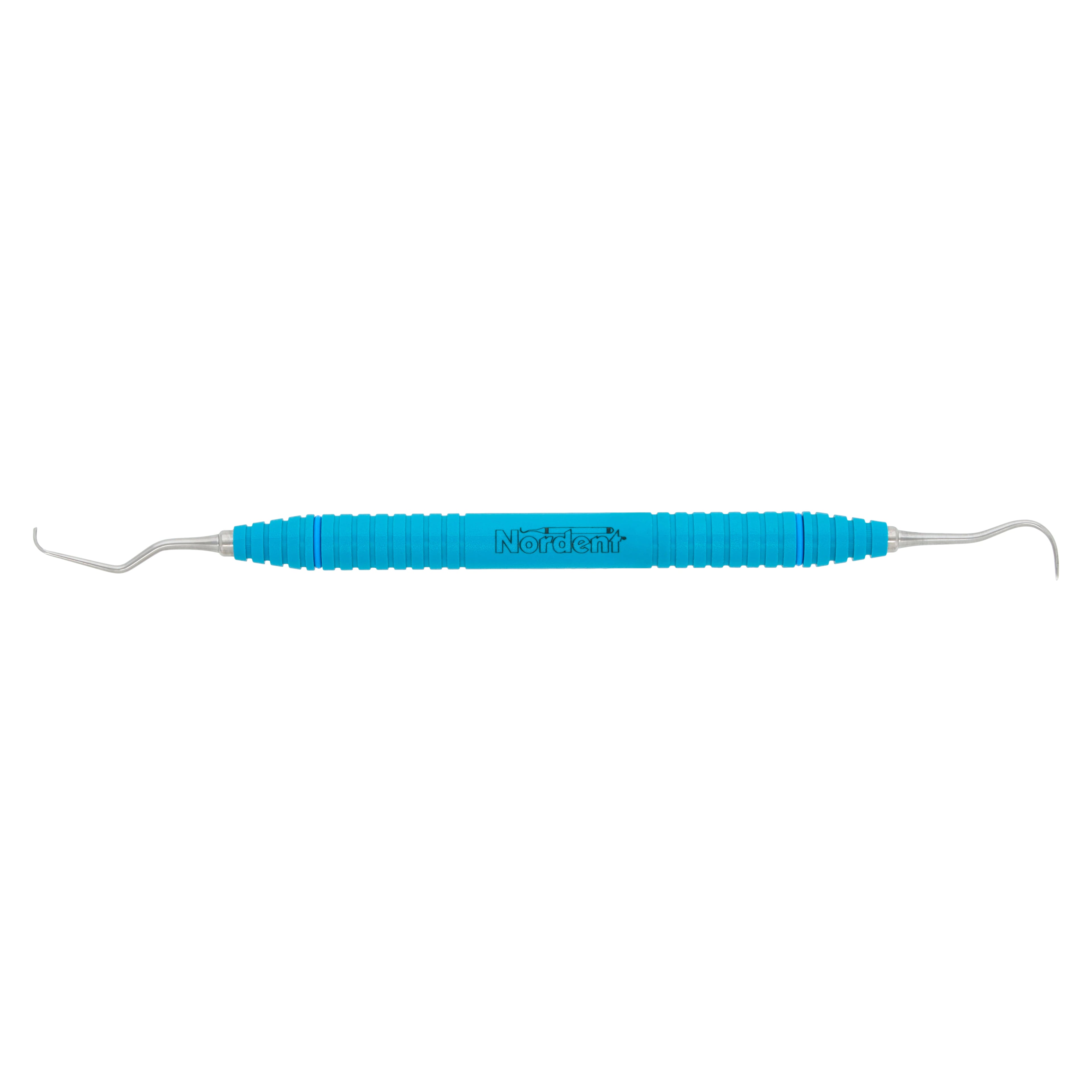 OnPoint Resin Scaler N137 Mini, Double End, #6 Handle, Anterior, Blue, Each