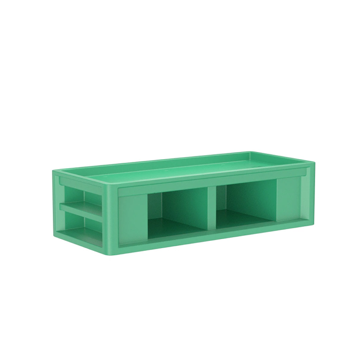 Cortech Endurance 1.0 Platform Bed, Polyethylene, Green, 81" x 21" x 35"