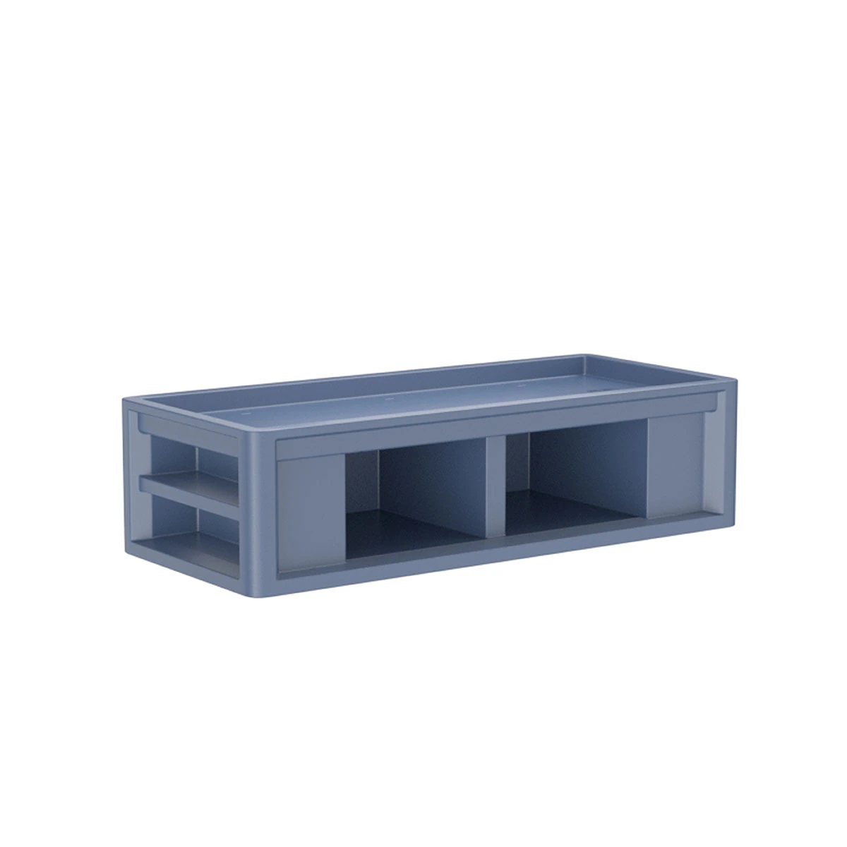 Cortech Endurance 1.0 Platform Bed, Polyethylene, Midnight Blue, 81" x 21" x 35"