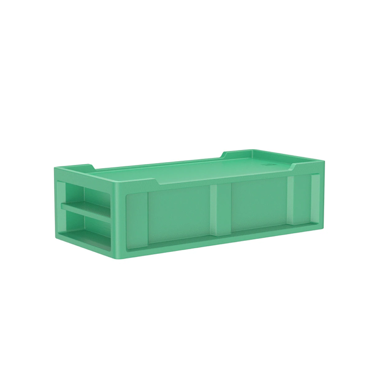 Cortech Endurance 2.0 Platform Bed, 86" x 24" x 42", Polyethylene, Green