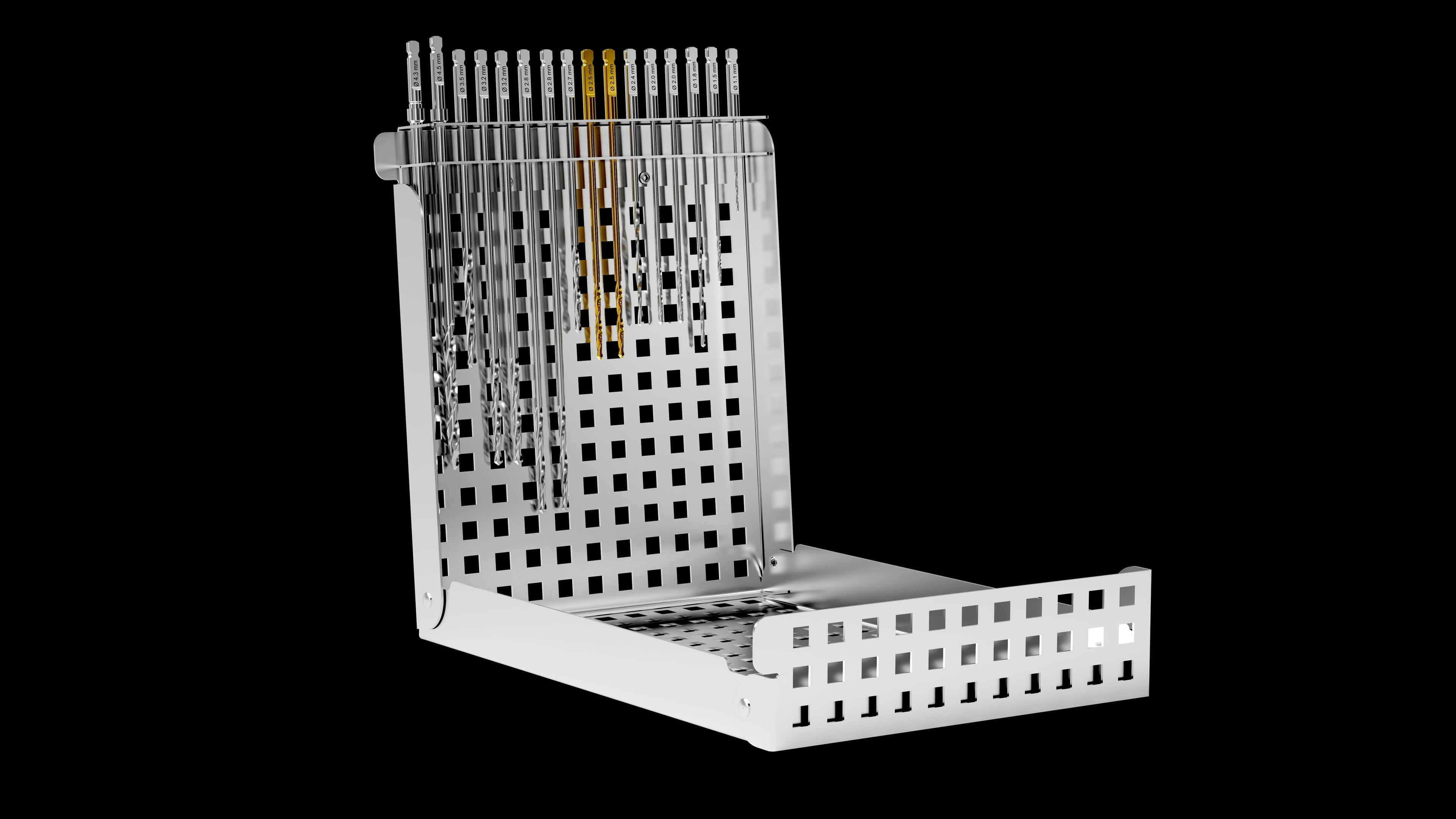 Brasseler USA Sterilization Tray for Twist Drill