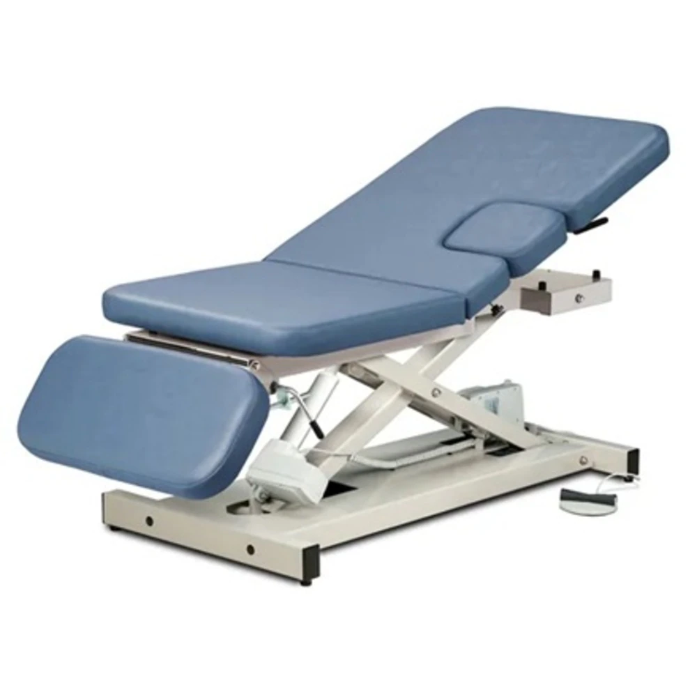Clinton Industries Power Open Base Imaging Table, Wedgewood