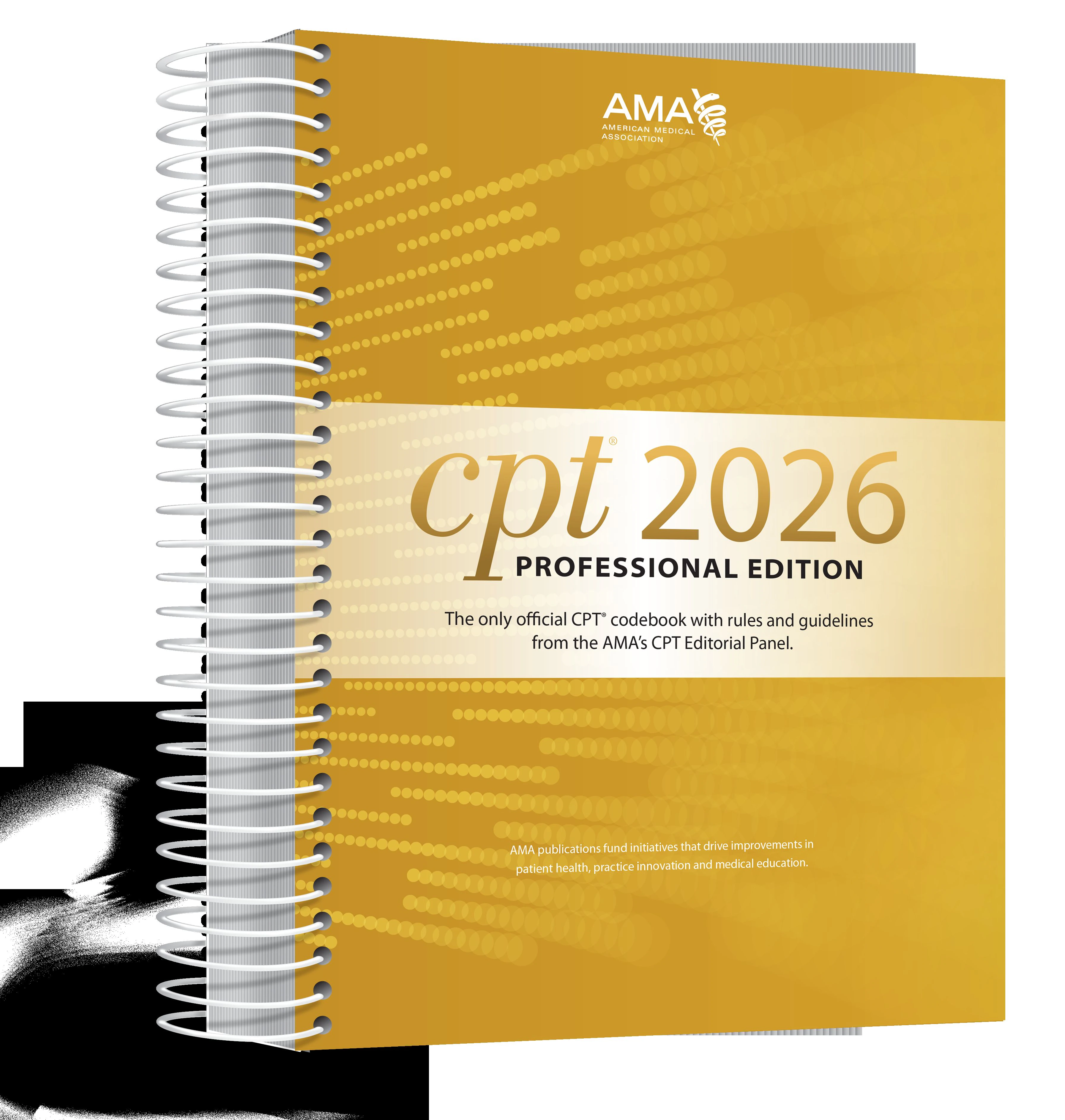 CPT Professional 2026 Coding Book (AMA)