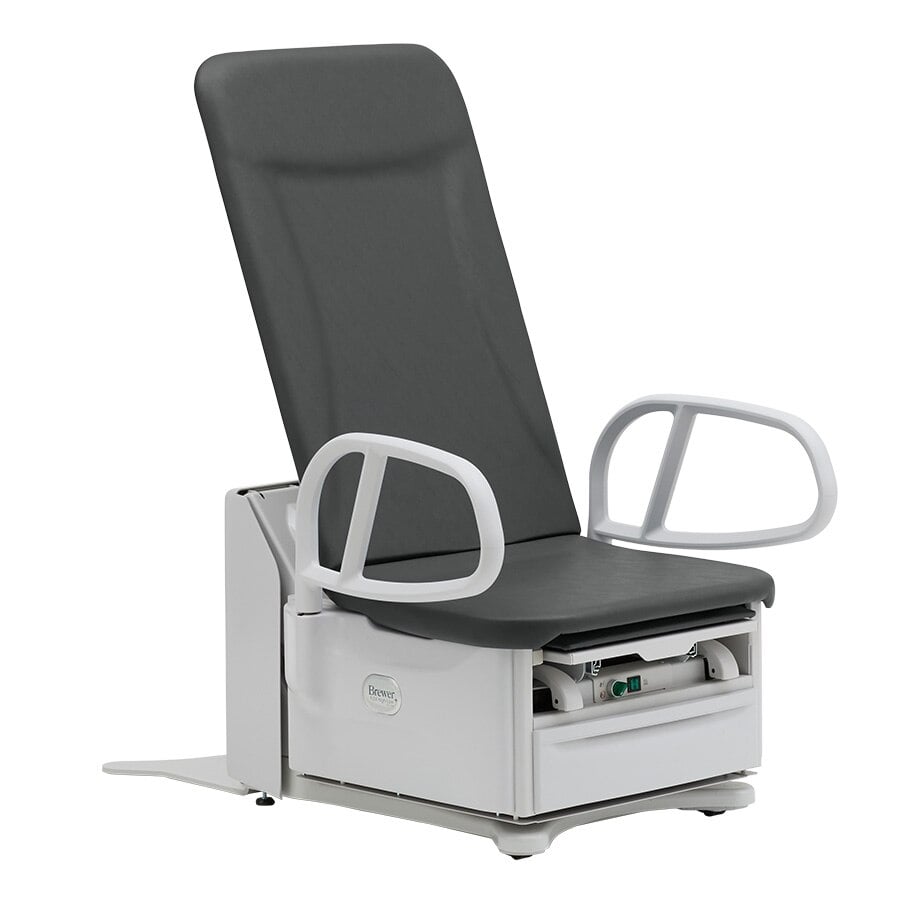 Brewer Flex 5700 High-Low PLUS Exam Table, Chateau Grey, 17" ADA Compliant, 700 lb Capacity