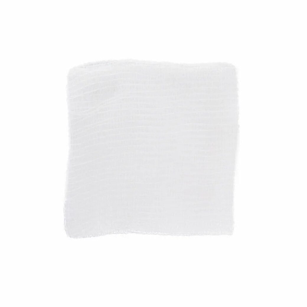 Dukal 100% Woven Cotton Gauze Pad, 2x2", 12 Ply, Sterile, 1 per Pack