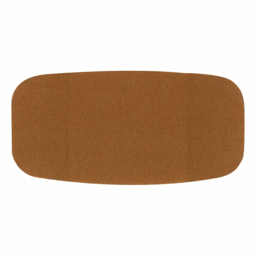 American White Cross Adhesive Bandage Fabric Patch, 2x4", Tan, Sterile, 1000/Case