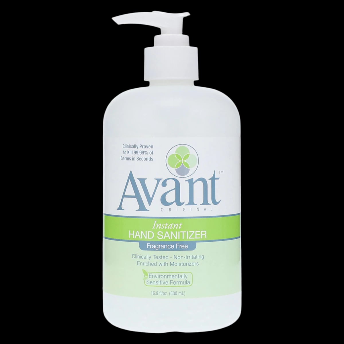 Avant Hand Sanitizer FF, 16.9 oz, 60% Ethyl Alcohol, Fragrance Free, Gel, Each