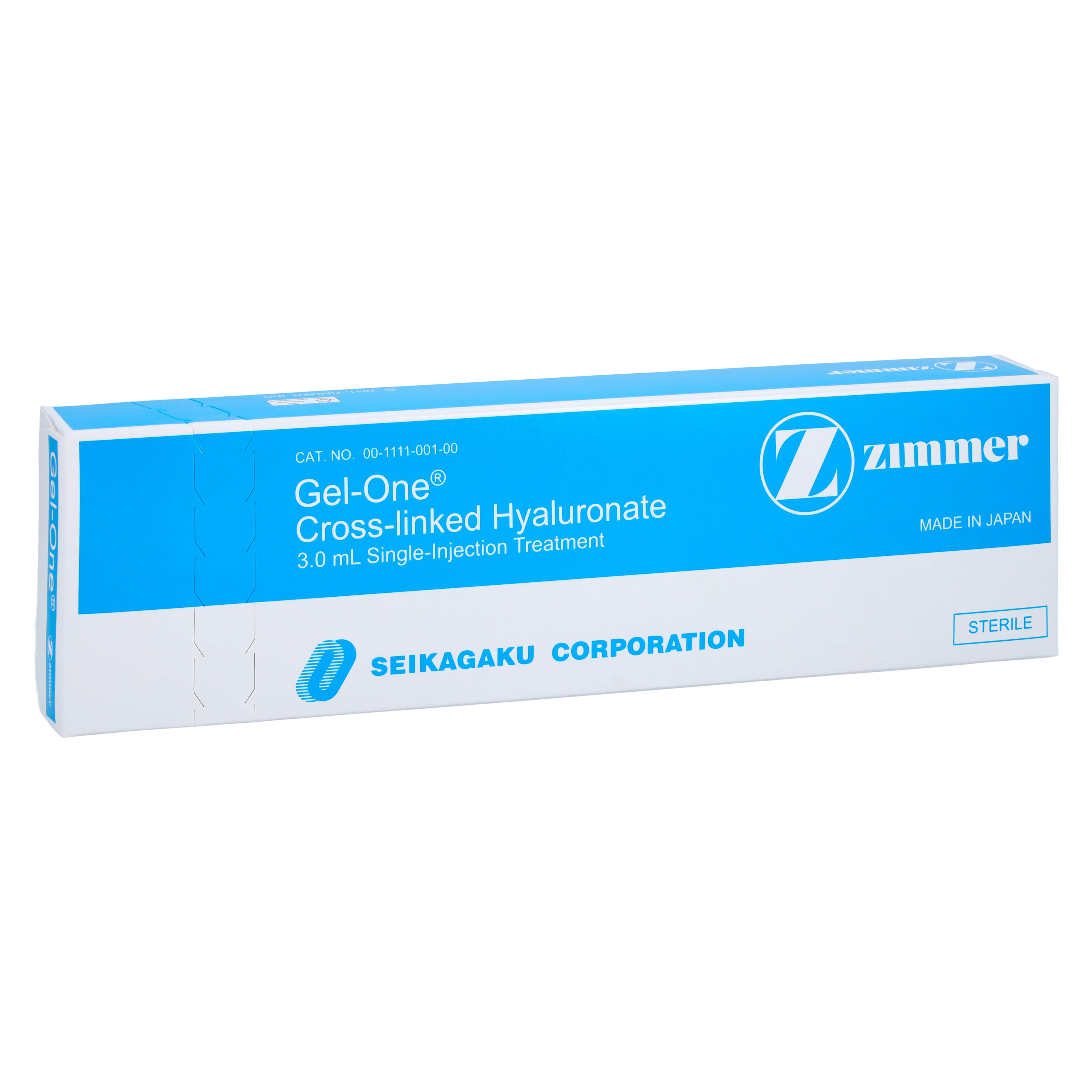 Gel-One Prefilled Syringe 1% (10mg/mL) 3mL, Each