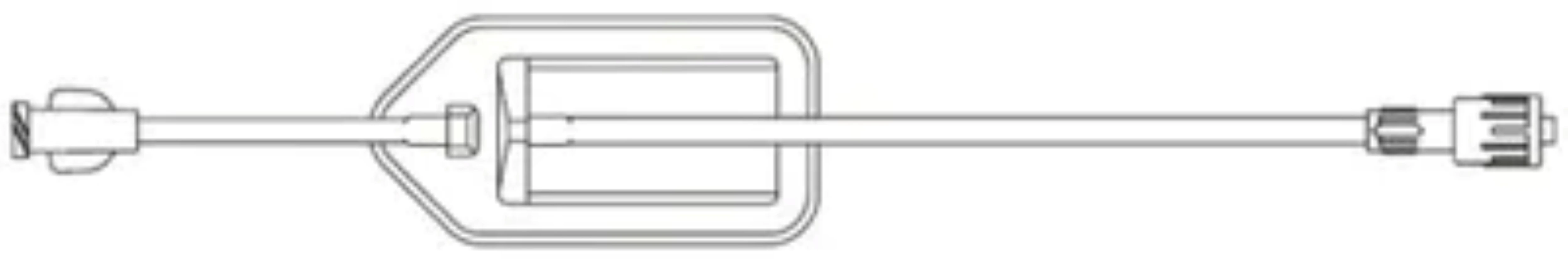 B. Braun Extension Set, 1.2 Micron Filter, IV, 10" Tubing, DEHP-Free, Sterile, Latex-Free, 50/Case, FE1209F