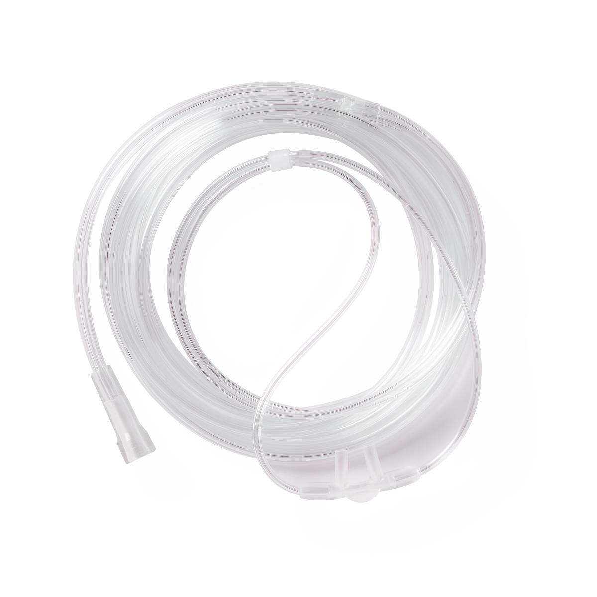 Medline Standard Adult Nasal Oxygen Cannula, 7 ft Tubing, 50/Case