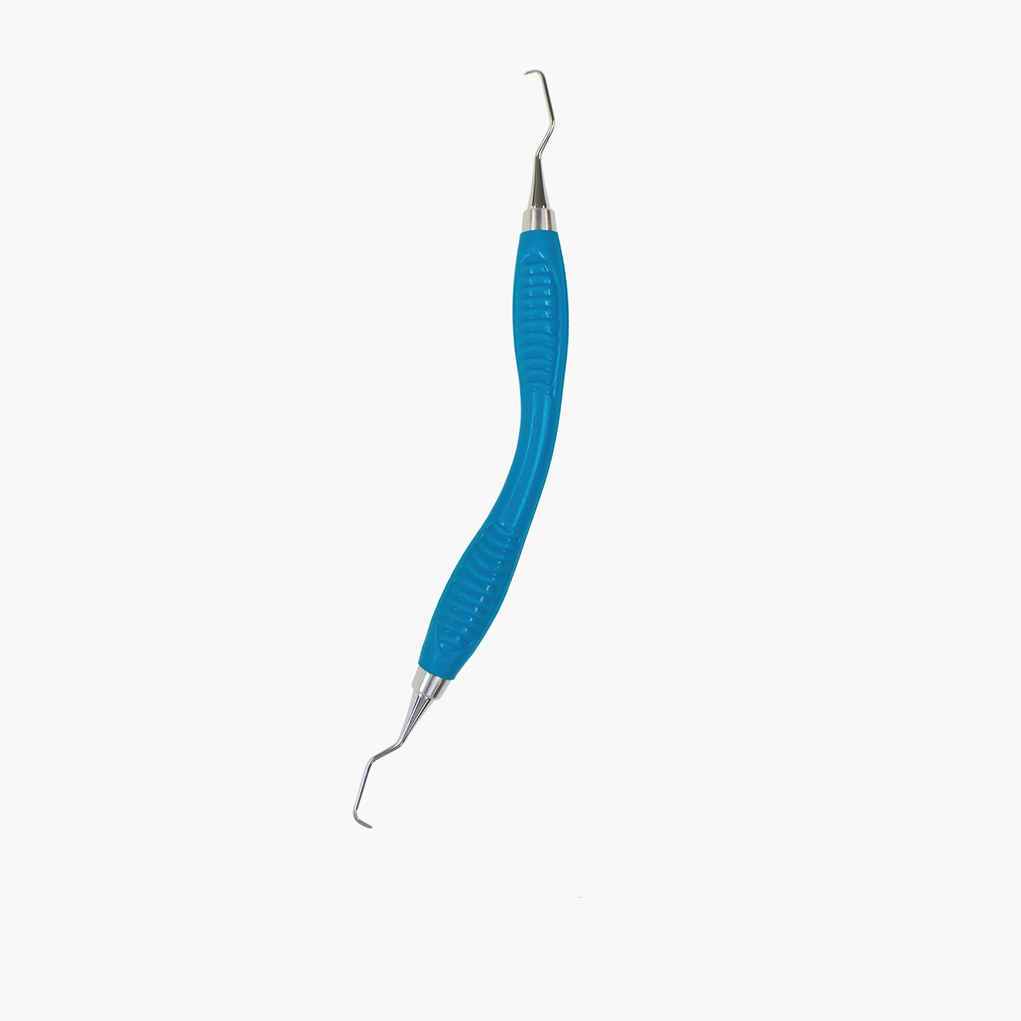 ErgoFlex Gracey 5/6 Curette, Double-Ended, Adaptive Handle, Blue, EH1002
