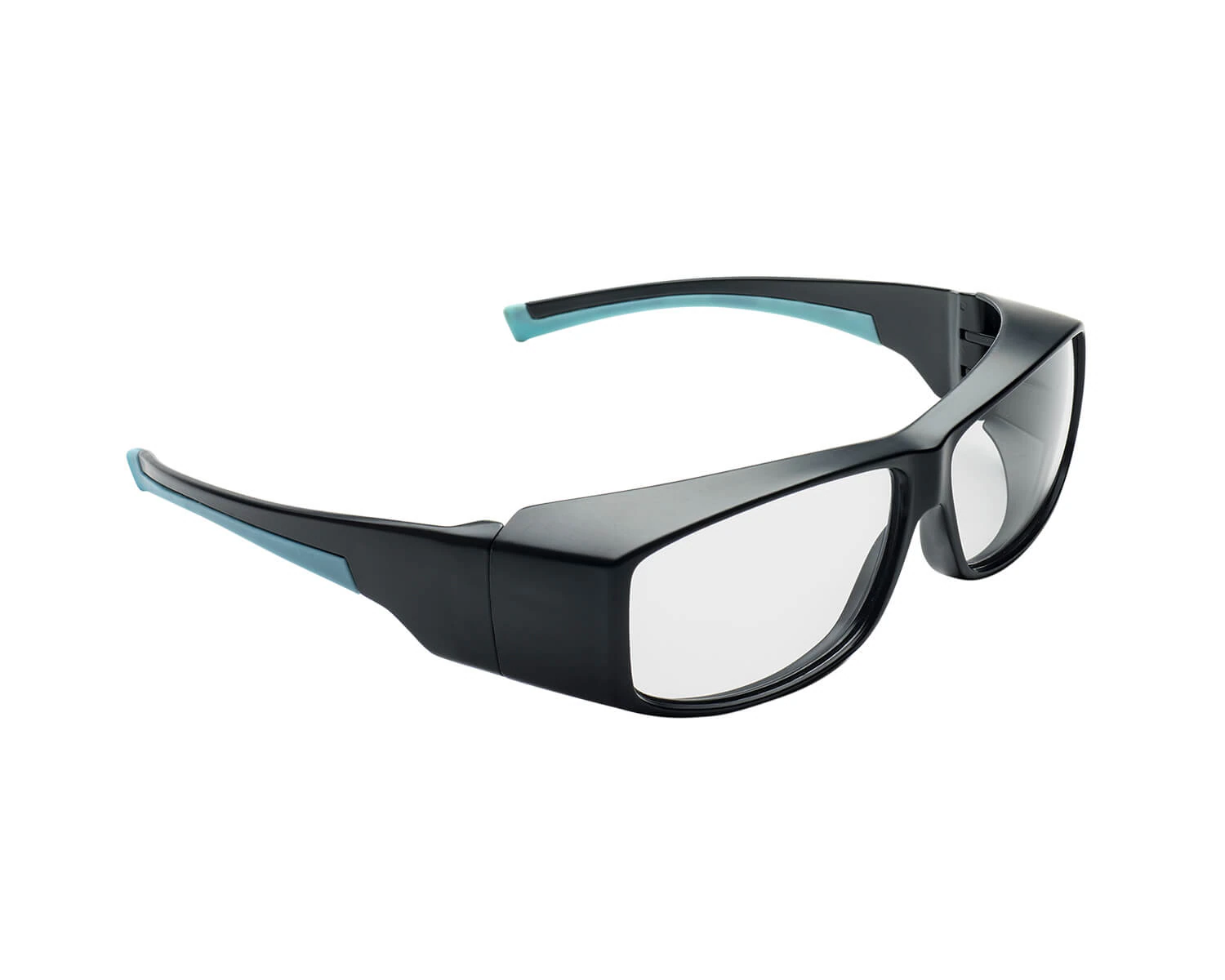 HTM Laser Safety Glasses, Black/Gray Frame, Each