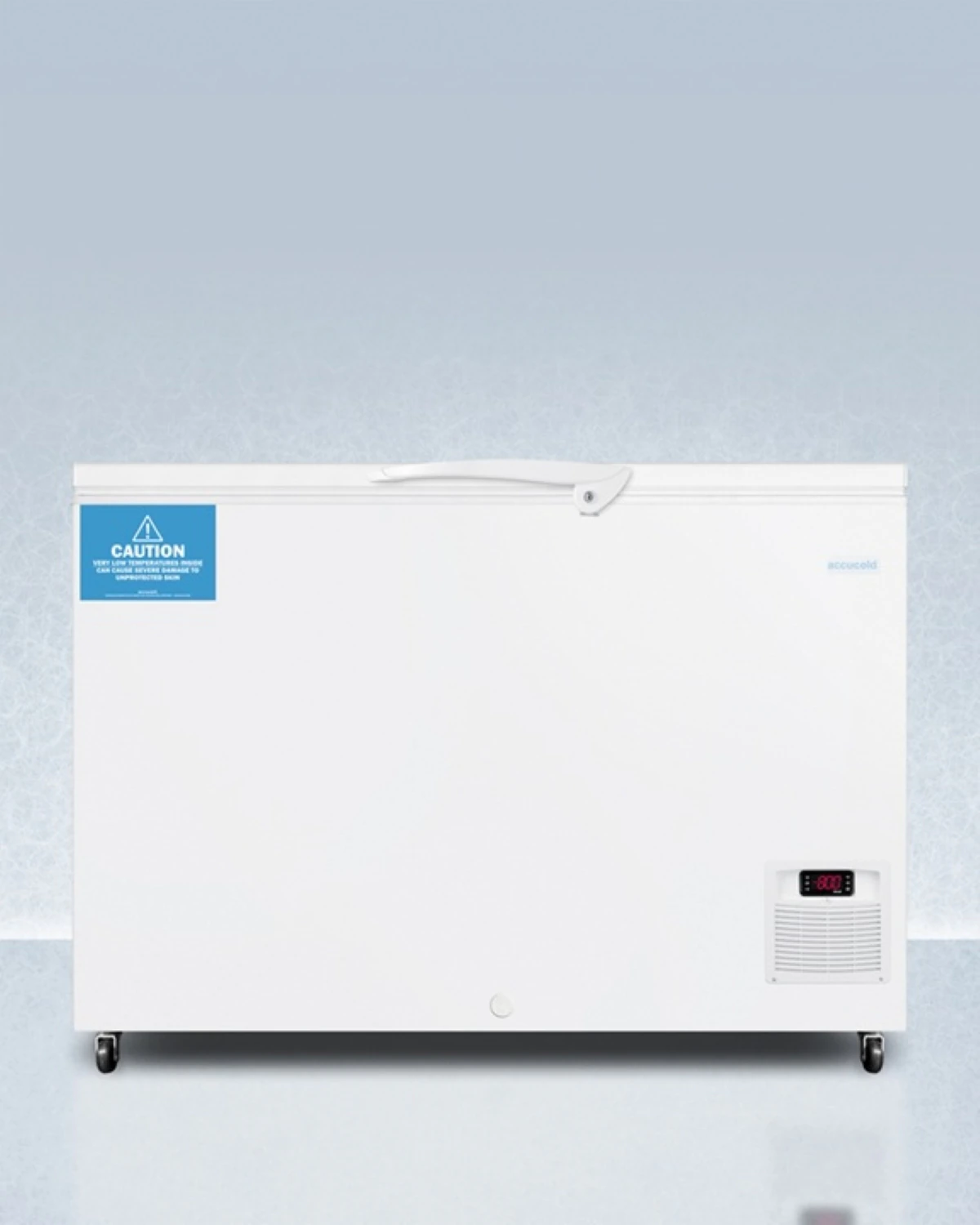 Accucold Ultra-Low Temperature Chest Freezer, -86°C, 11.1 Cu Ft, Lifting Lid, Manual Defrost