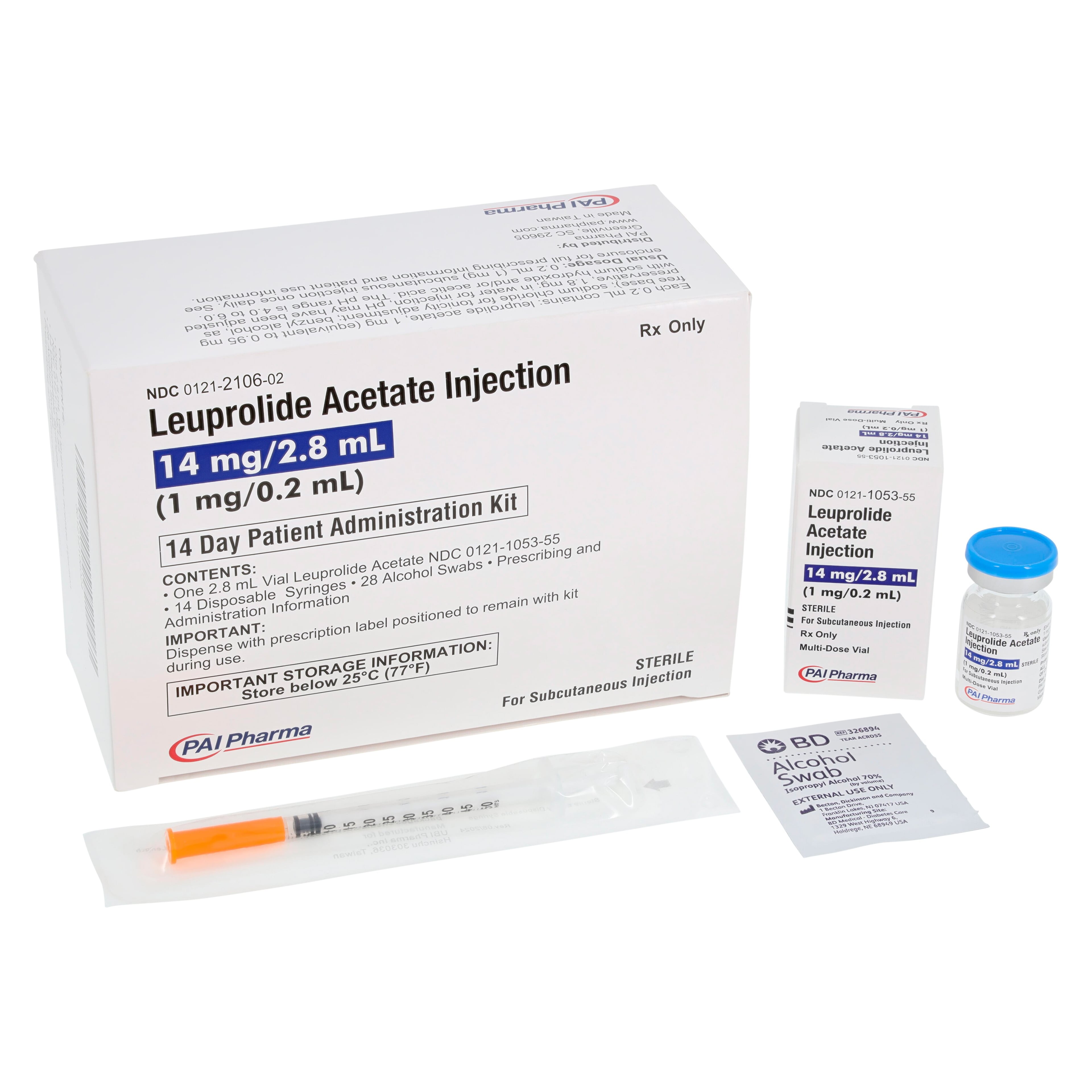 Leuprolide Acetate Injection 1mg/0.2mL Kit MDV 2.8mL, 01KT0J07JCZQCQDKGHRY0WRB7R