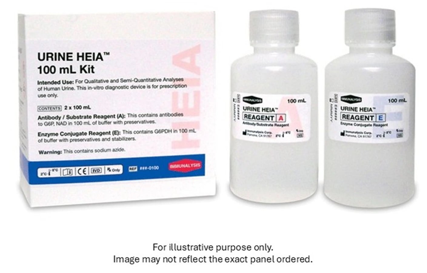 Immunalysis EtG HEIA Alcohol Reagent Kit, 100 mL Bottle, Forensic Use Only, 01KWC87QD8JQ4SH8DNFANH4W2Y
