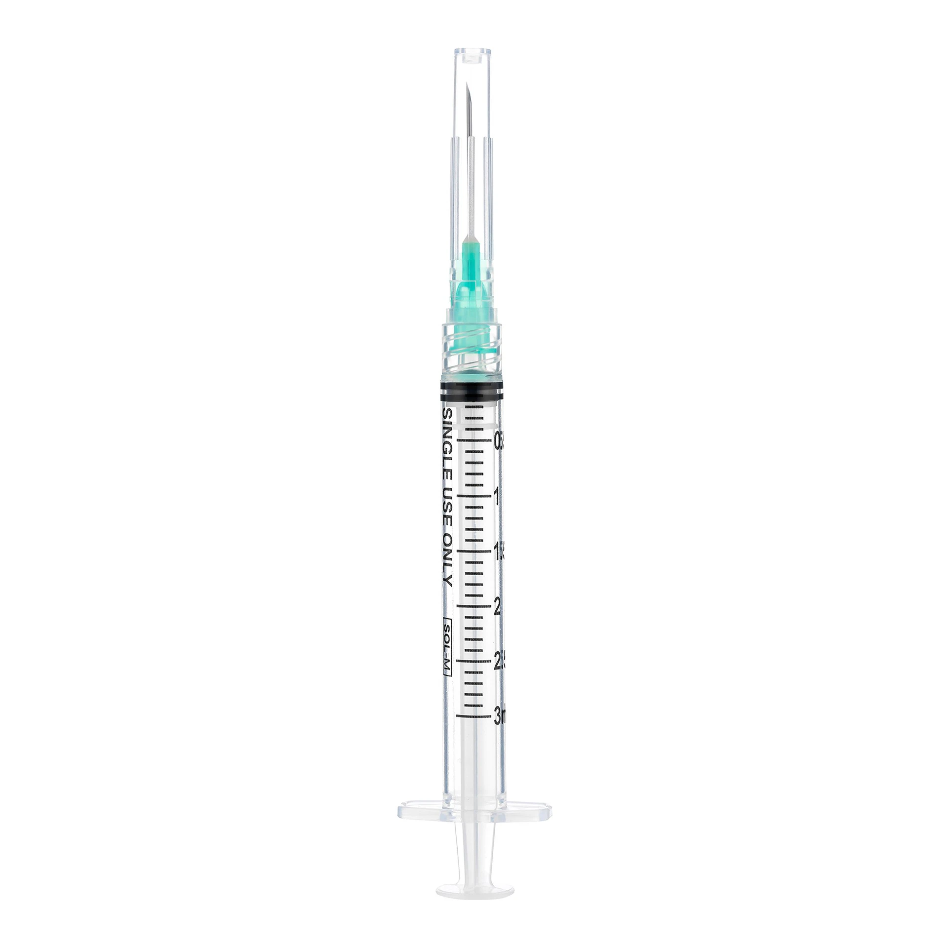 Sol-Millennium Luer Lock Syringe Tray, 1mL, Transparent, Low Dead Space, Polycarbonate, Sterile, Single Use, 25/Tray, 40 Trays/Case, 1000/Case