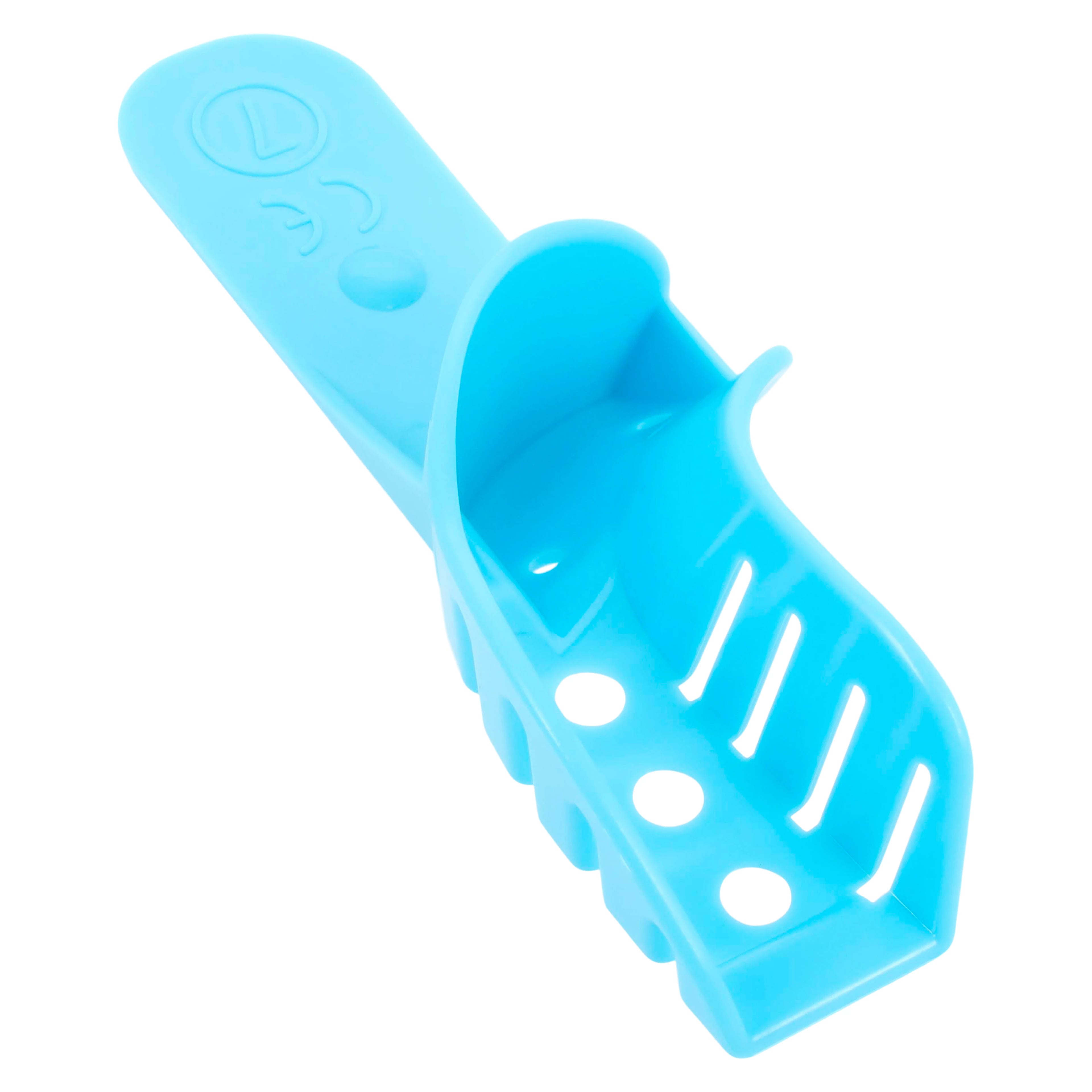 BLU-TRAY Impression Perforated Quad Tray, 12/Bag