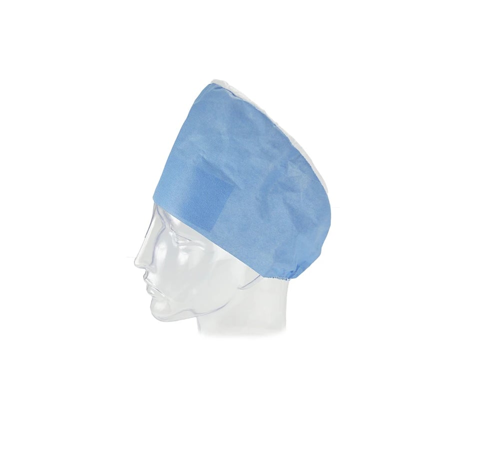 Aspen Surgical Precept Skull Cap, Universal, Blue, Non-Sterile, Single Use, Latex-Free, 125/Case
