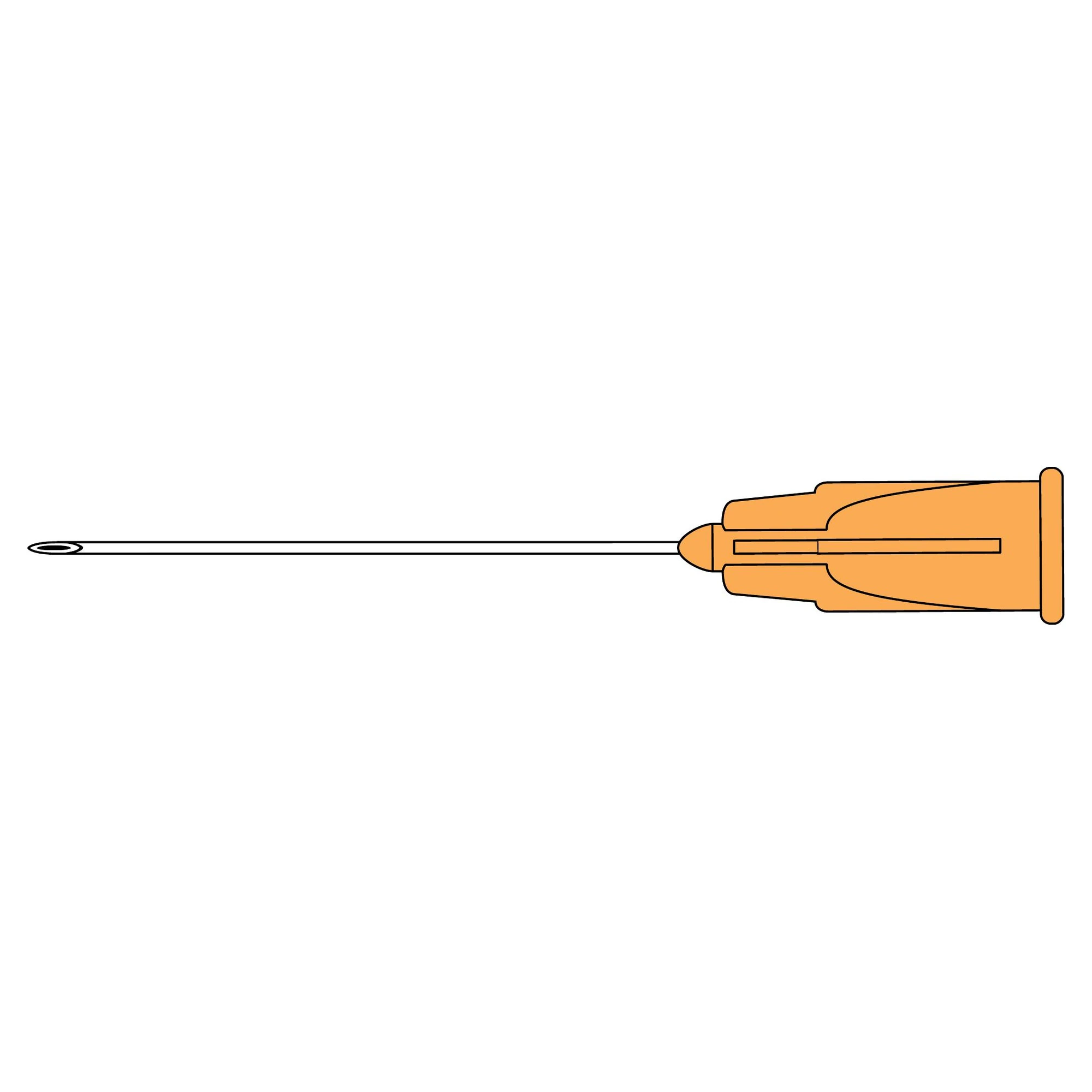 Hurricane Medical Atkinson Anesthesia Needle, 25G, 1.25"