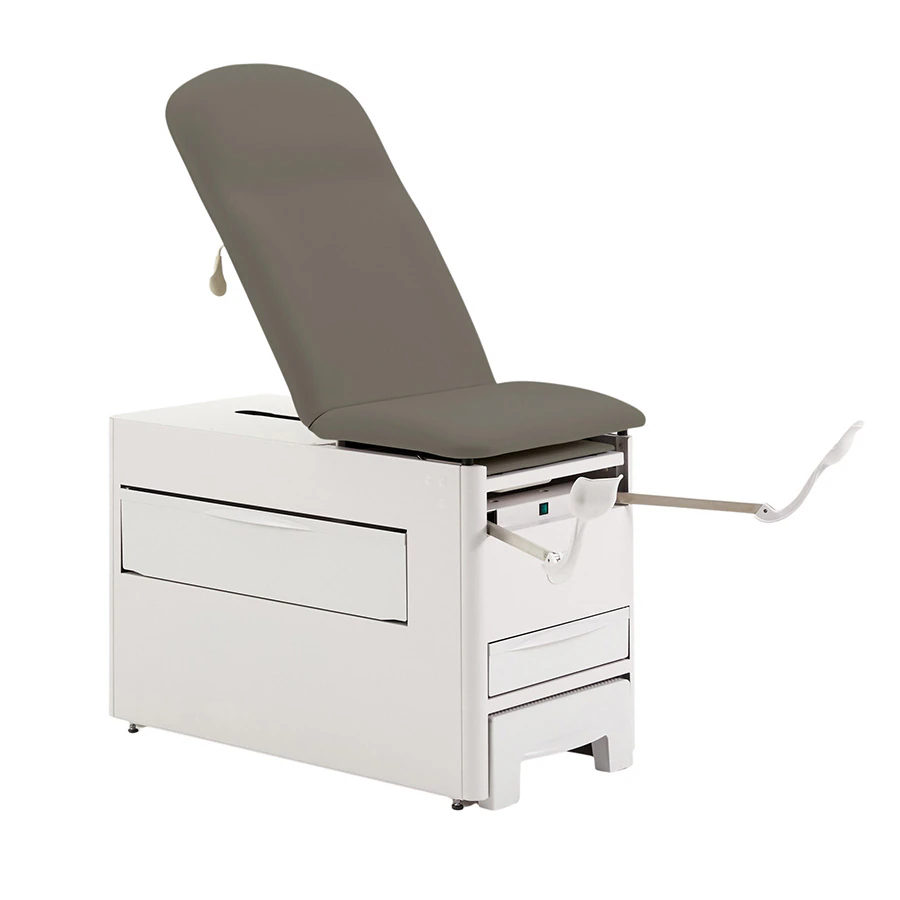 Brewer Access 1000 Exam Table, Gunmetal, 500 lb Capacity, No Outlet
