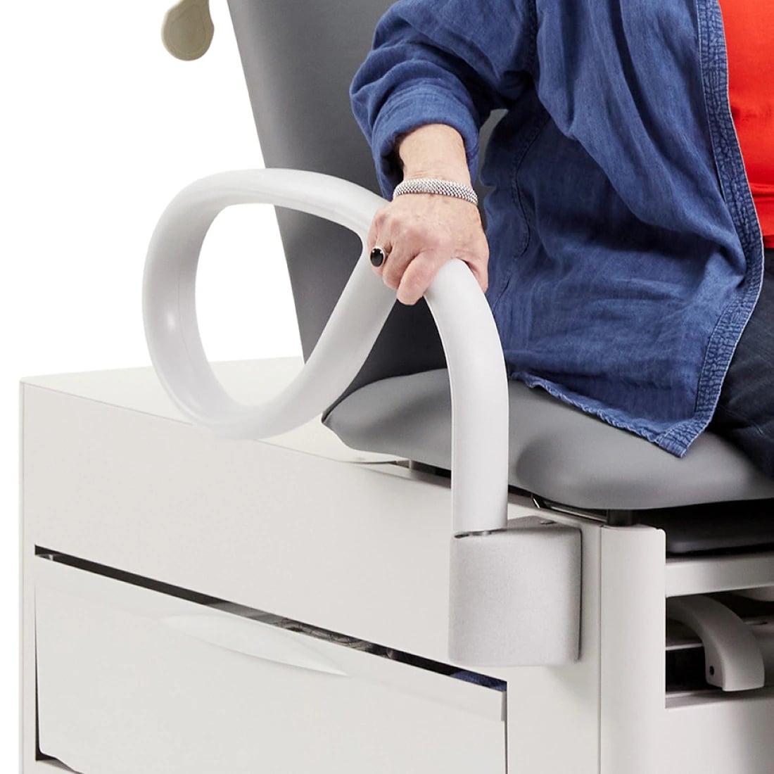 Brewer Access 1000 Patient Assist Handles, Factory Installed, Telegray
