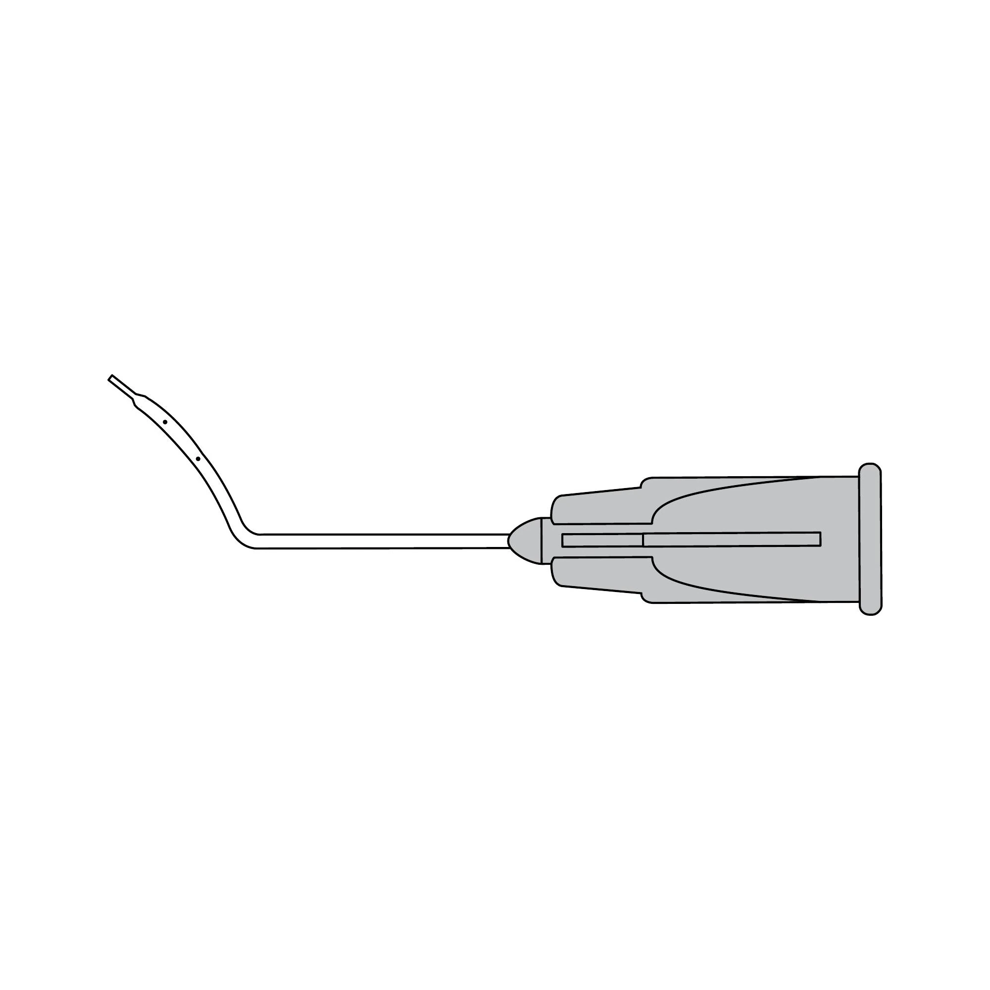 Hurricane Medical Irrigator LASIK Formed 4 Ports, 1.5mm Flat Tip