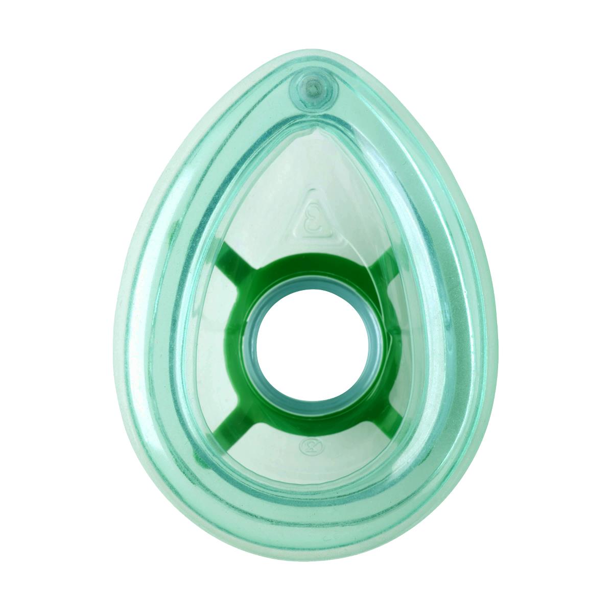 Foremount Anesthesia Mask, Size 3, Child, Single Patient Use, 50/Case
