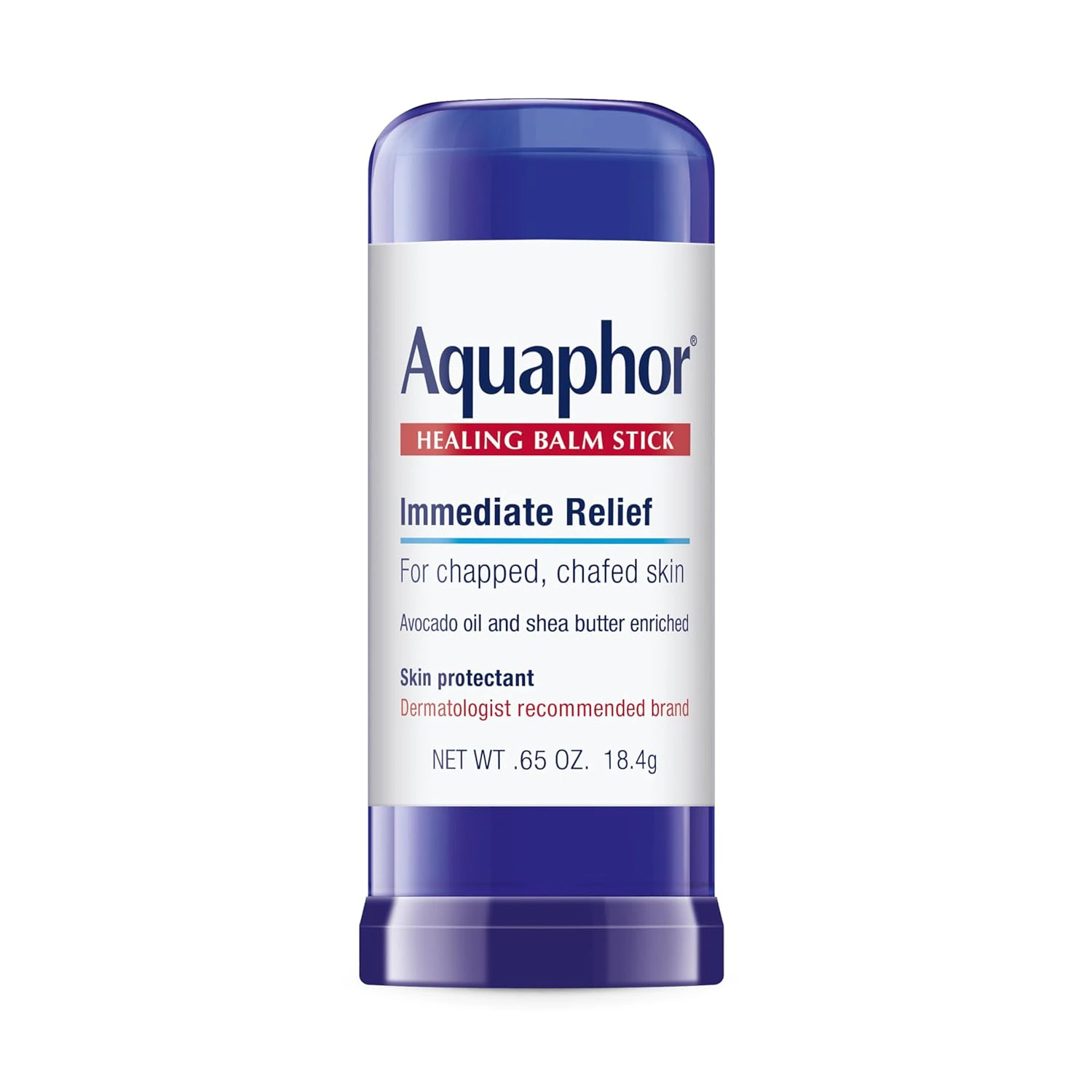 Aquaphor Healing Balm Stick, Unscented, 0.65 oz (18.4 g) Stick