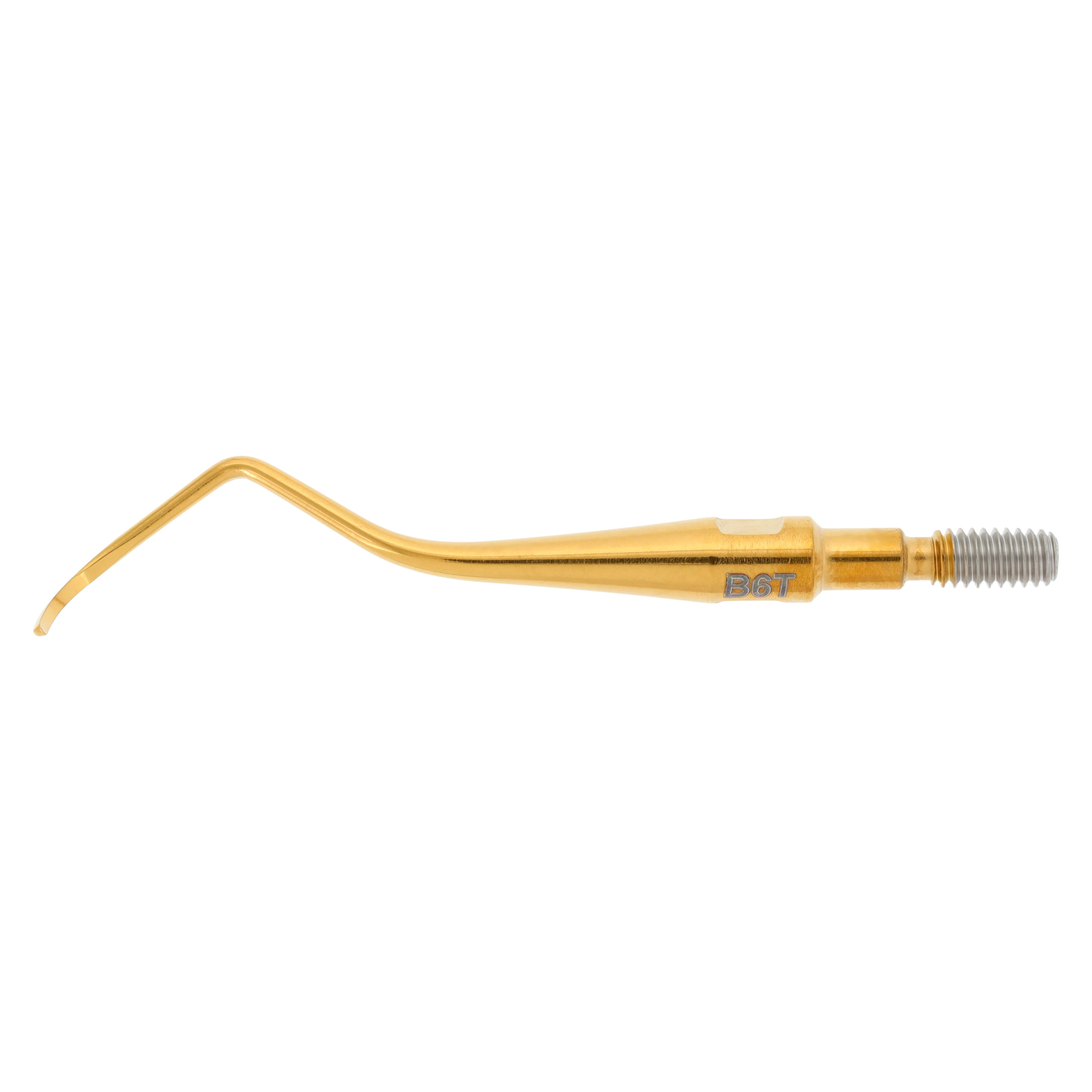 XP² Squared Technology Quik-Tip™ Pro Thin Universal Curette, Barnhart 6, Deep Angled Shank, Cone Socket, 440A Stainless Steel, 01KT89322YH930WHEZ9NK9NWAS