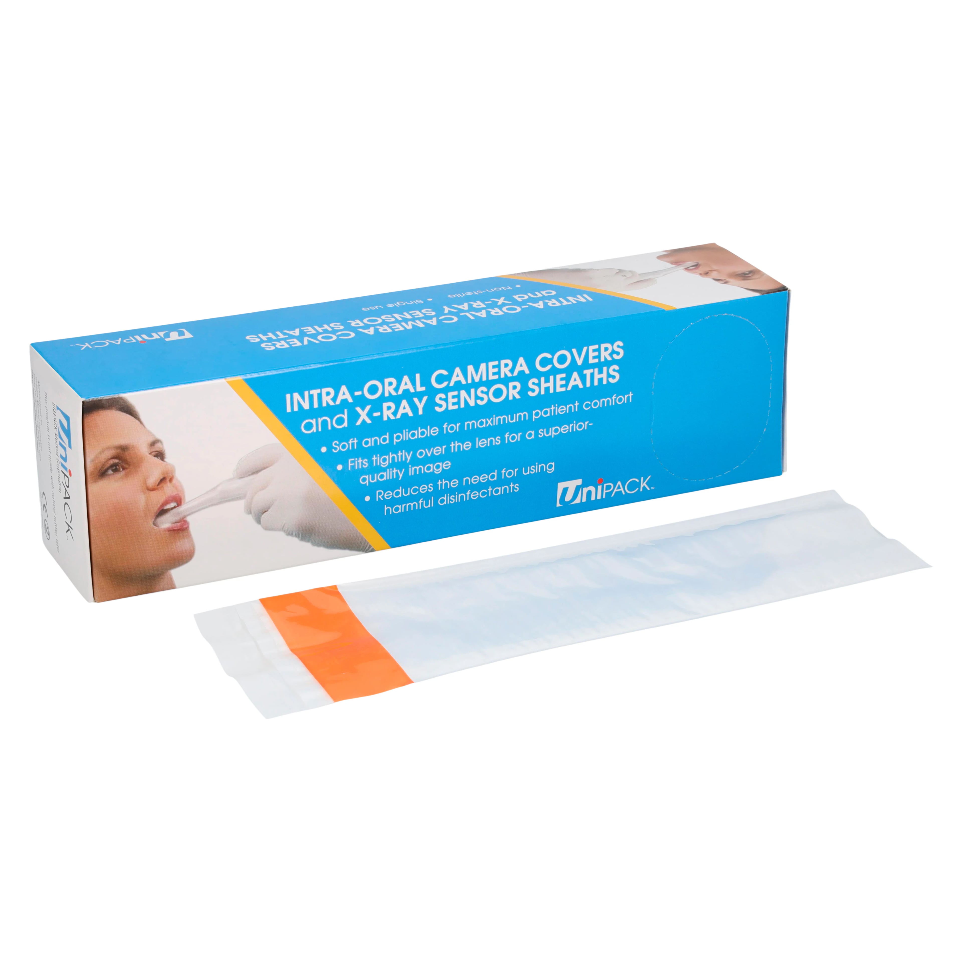 UNiPACK X-Ray Sensor Sheath for Carestream/Kodak Size 1, 100/Box, UBC-820978