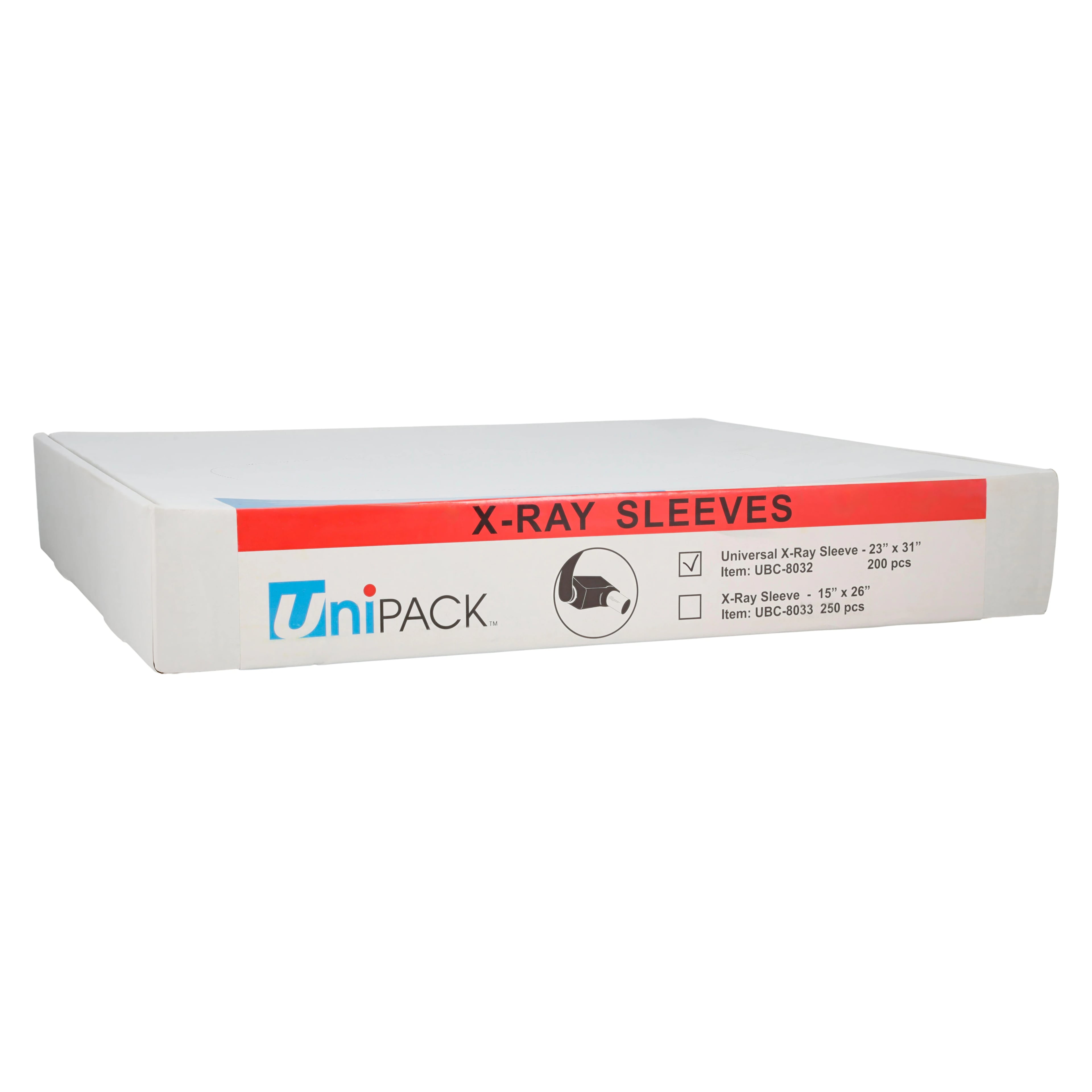 Unipack X-Ray Sleeves Universal, 23 in x 31 in, 200/Box