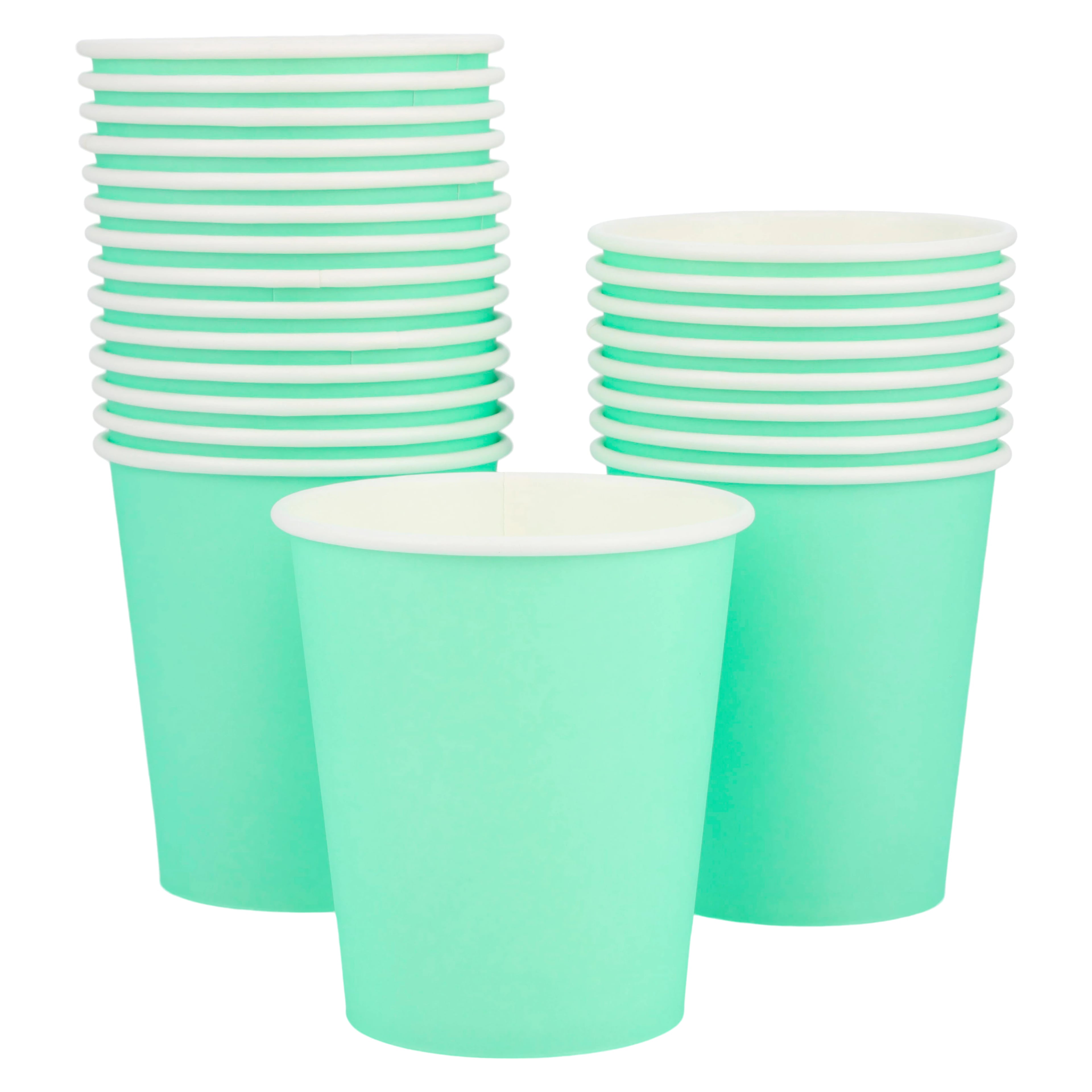 UniPack 5 oz. Green Disposable Paper Cups, 800/Case, UBC-6215