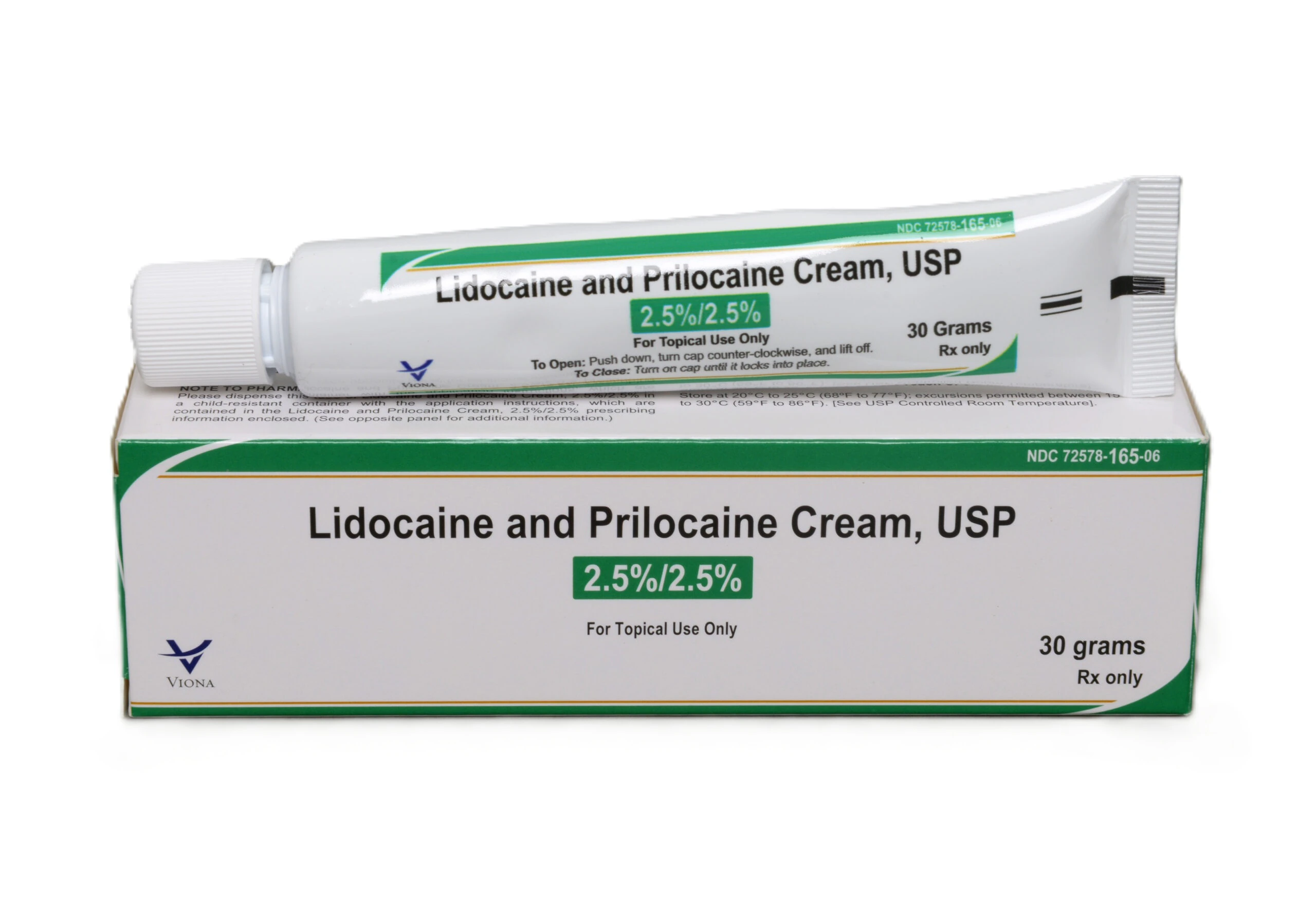 Lidocaine/Prilocaine Topical Cream 2.5%/2.5%, 30g Tube