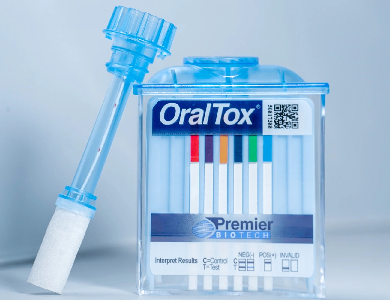 OralTox 8 Panel Oral Fluid Drug Test, 25 Tests/Box