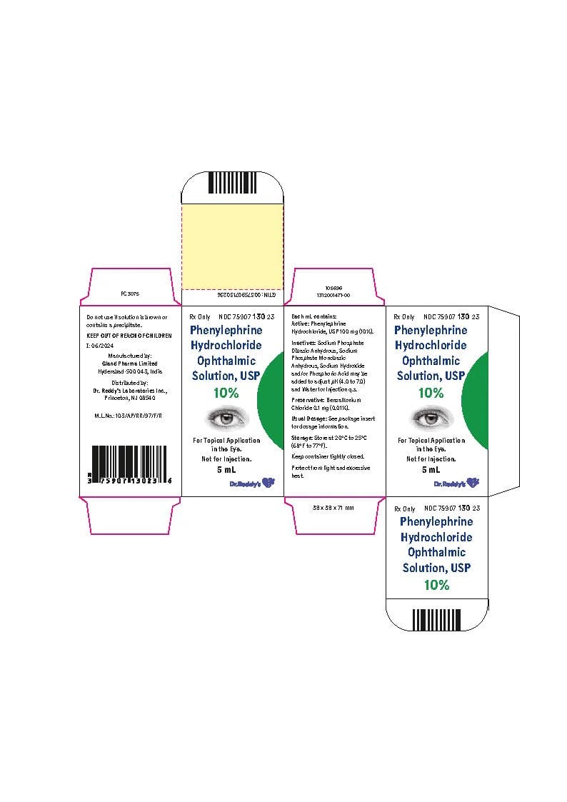 Phenylephrine HCl Ophthalmic Solution 10%, 5 mL Bottle