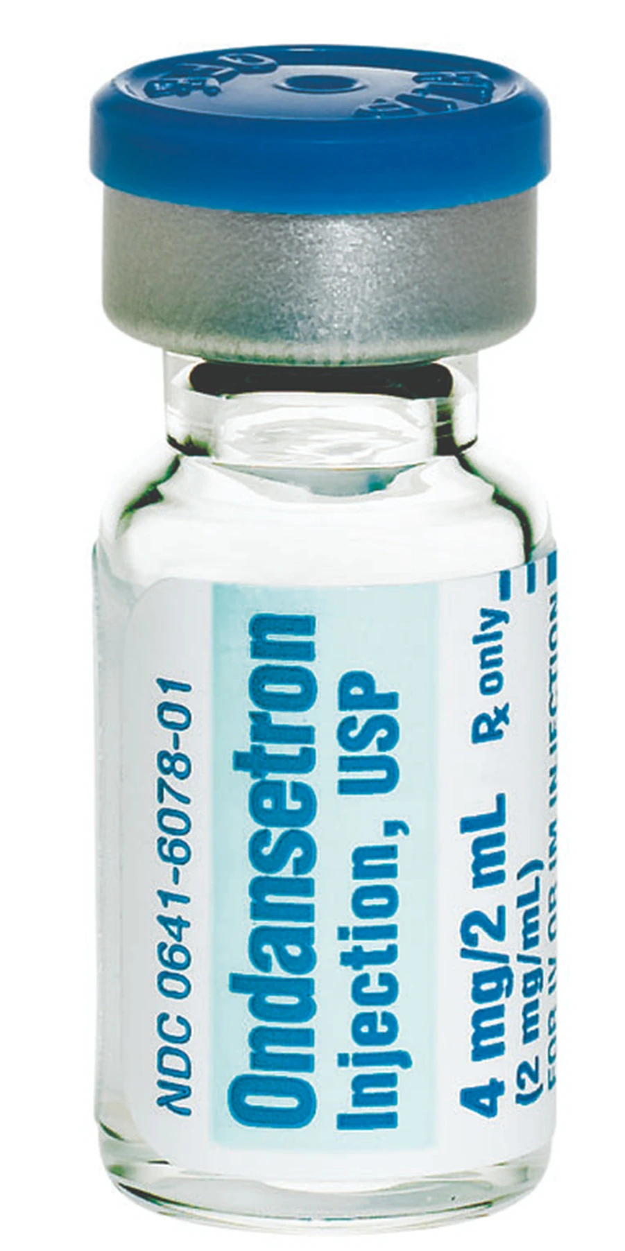 Ondansetron HCl Injection 2 mg/mL, Single-Dose Vial, 2 mL, 25/Package