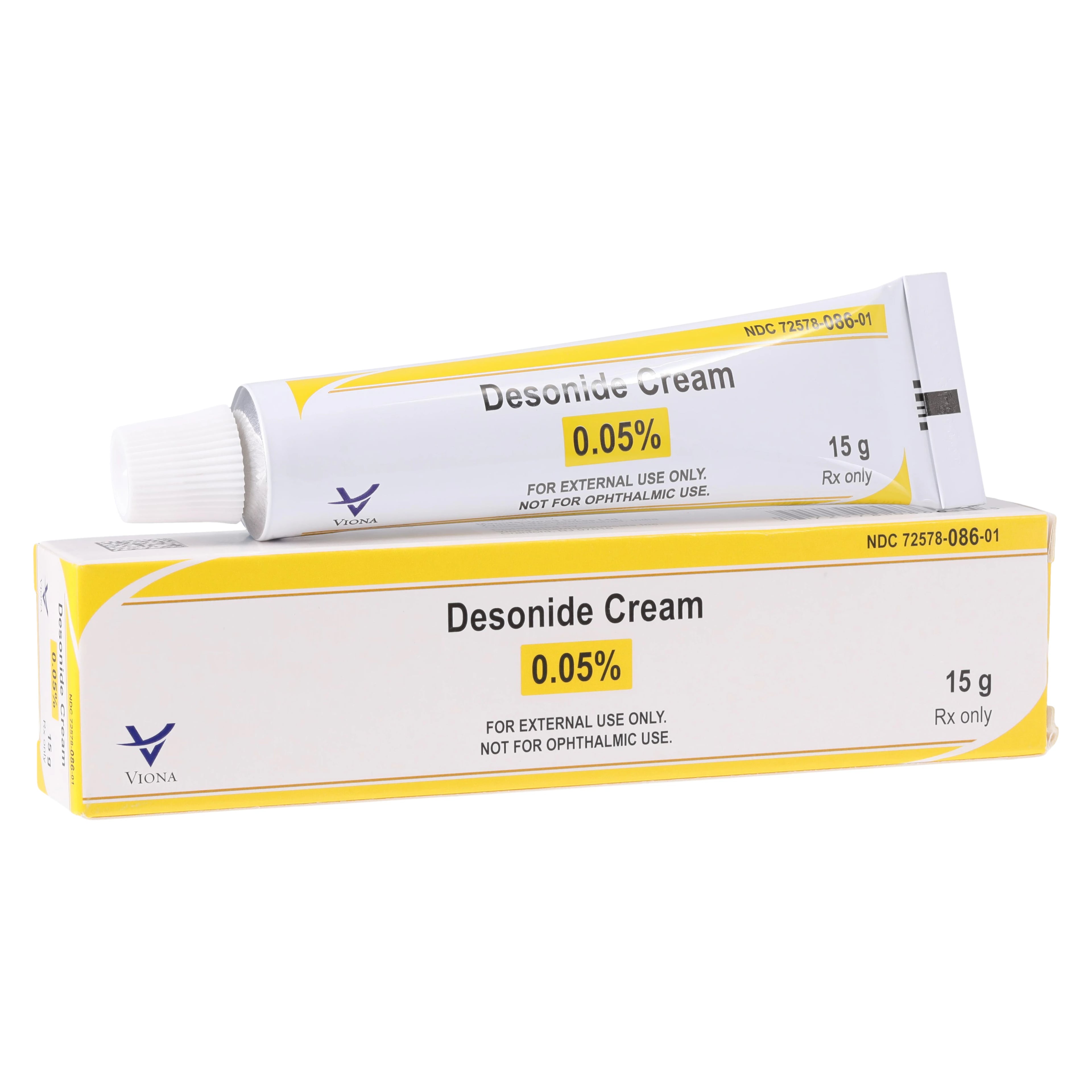 Desonide Topical Cream 0.05%, 15 g Tube (Viona Pharmaceuticals)