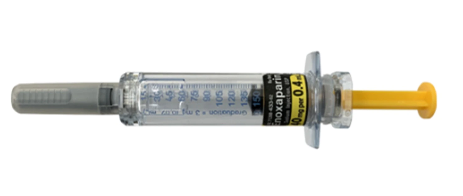 Enoxaparin Sodium Injection, 40mg/0.4mL Prefilled Syringe, 0.4mL, 10/Package