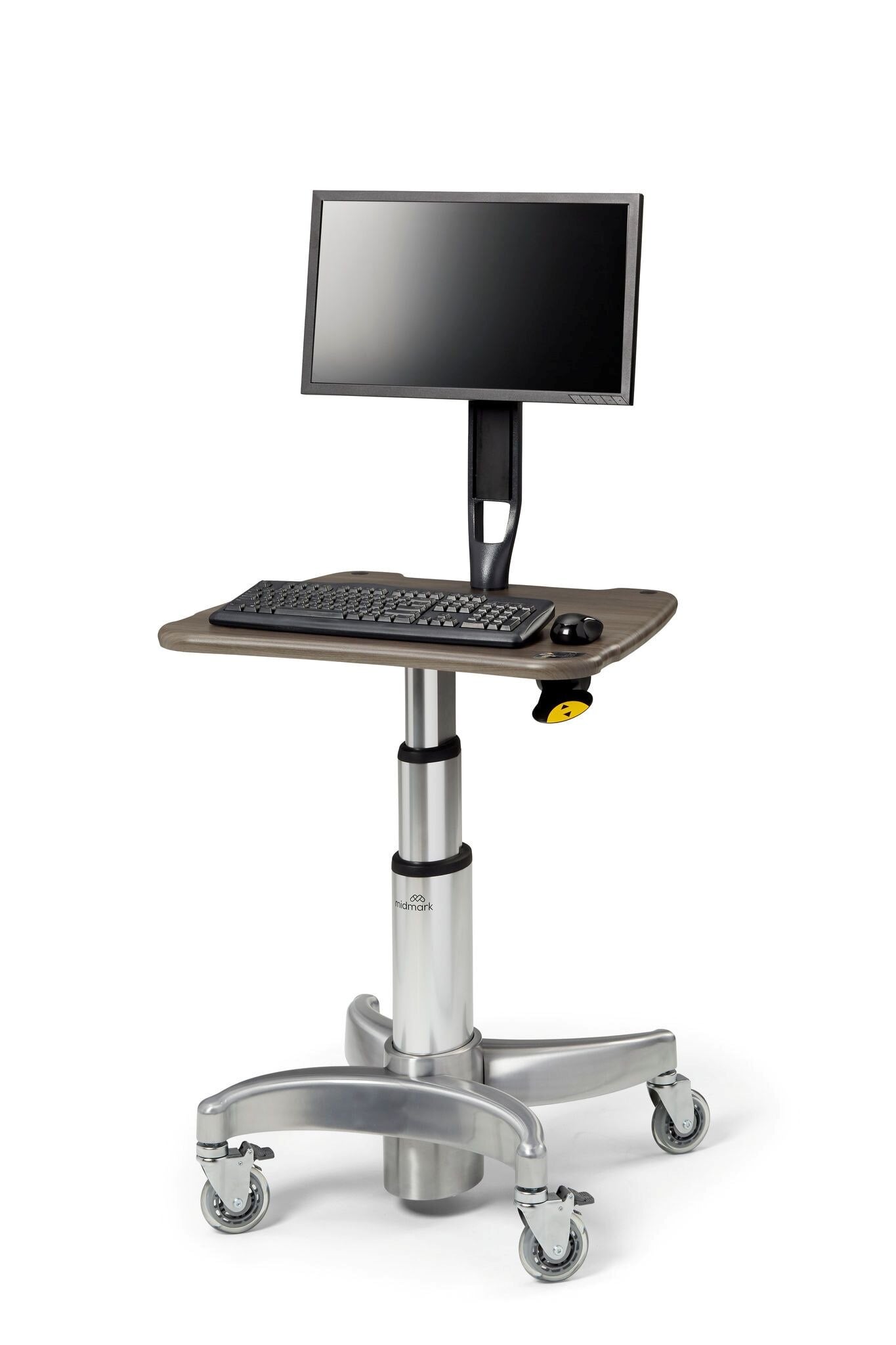 Midmark 6212 Flat Panel PC Workstation with (2) Locking Casters