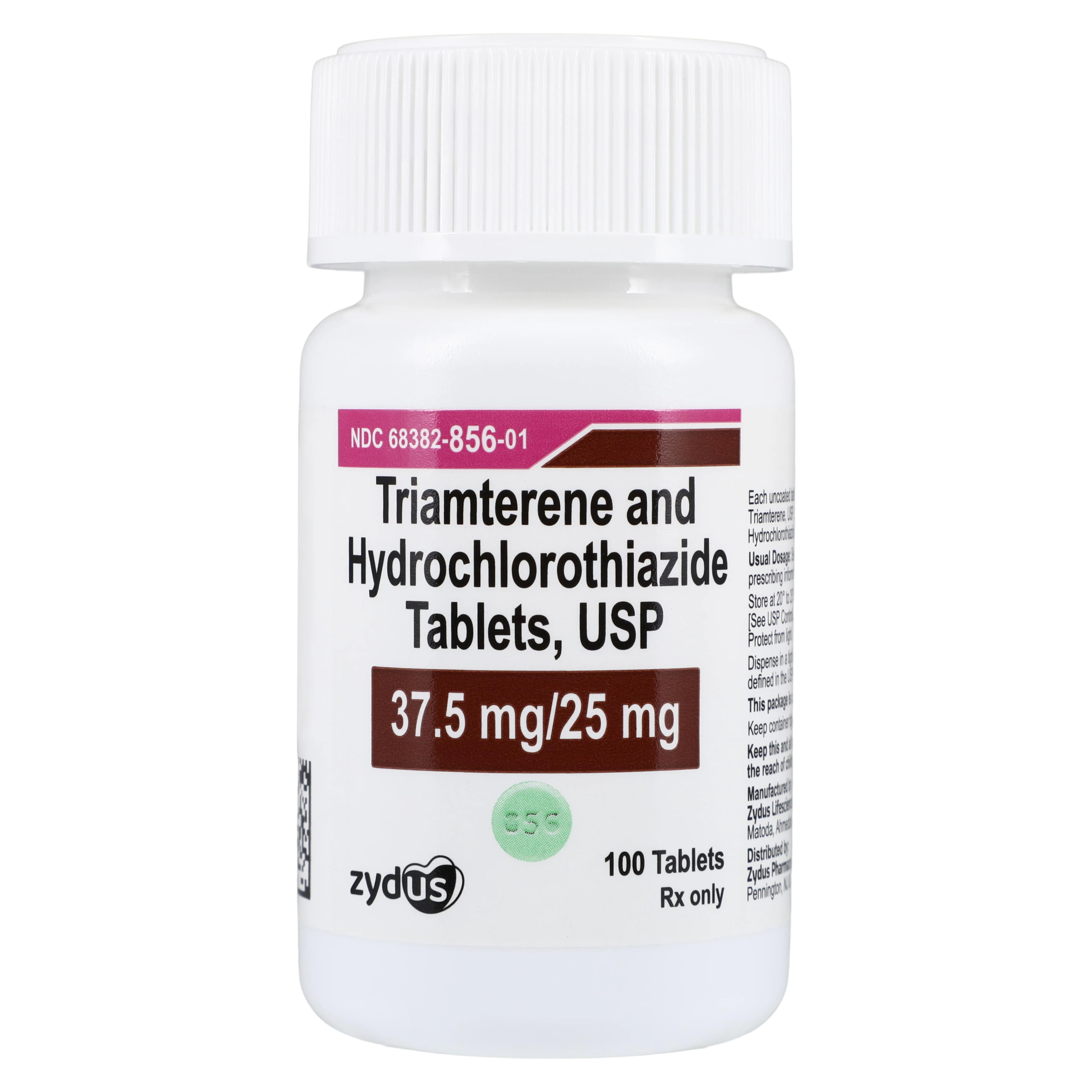 Triamterene/HCTZ Tablets 37.5mg/25mg, 100/Bottle