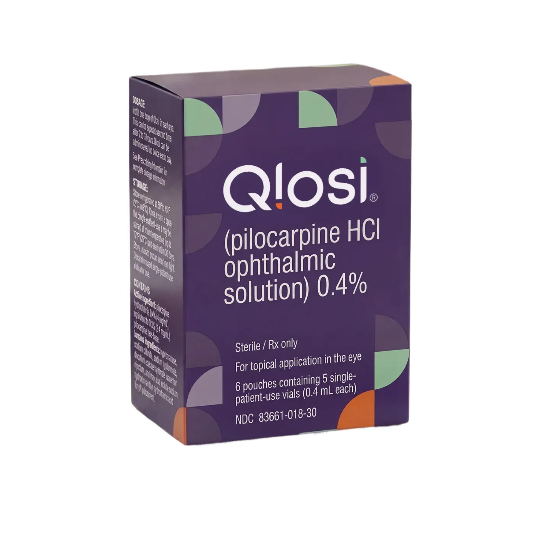 QLOSI Ophthalmic Solution 0.4%, 0.4 mL Single-Use Vials, 30/Package