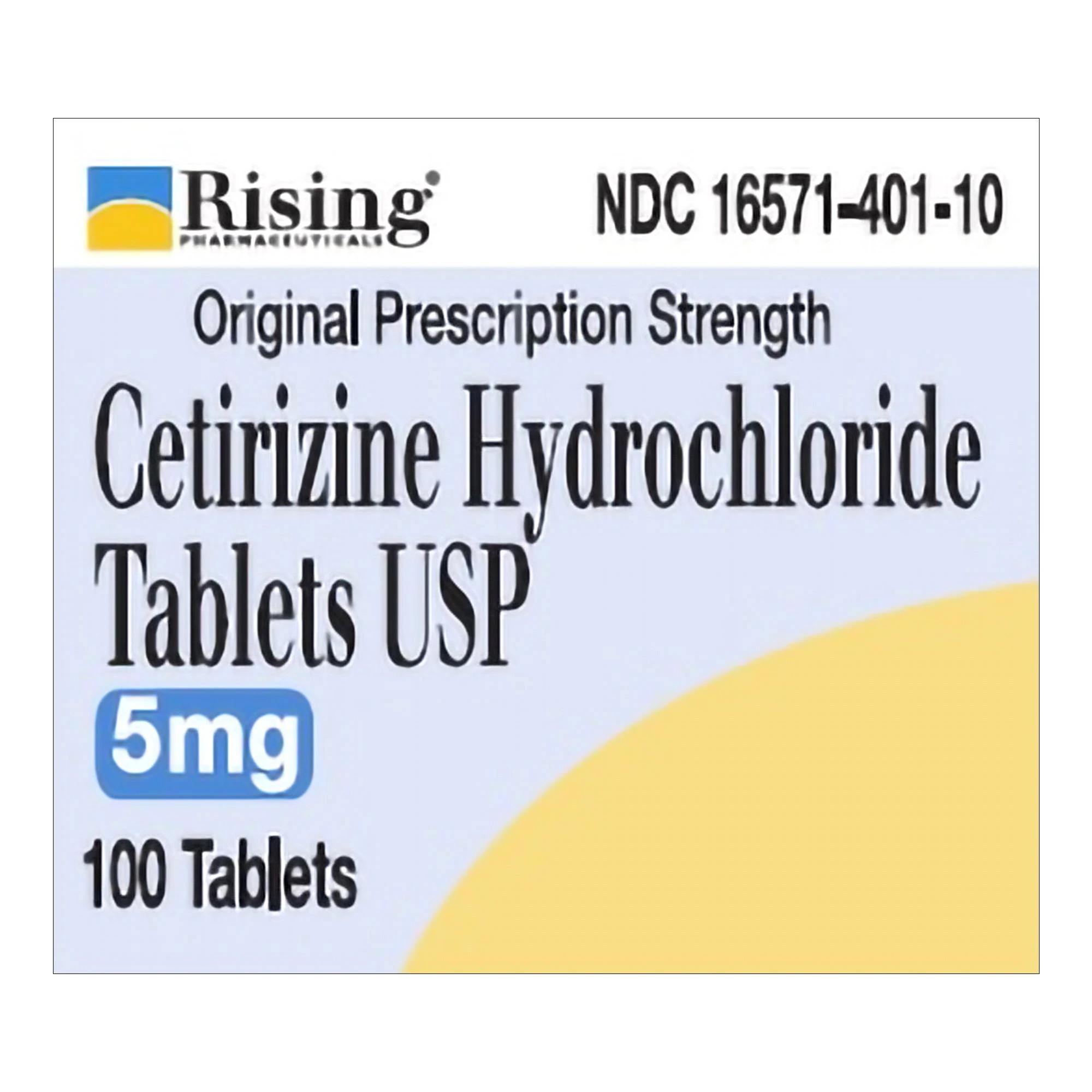 Cetirizine HCl Tablets 5mg, 100 Count Bottle