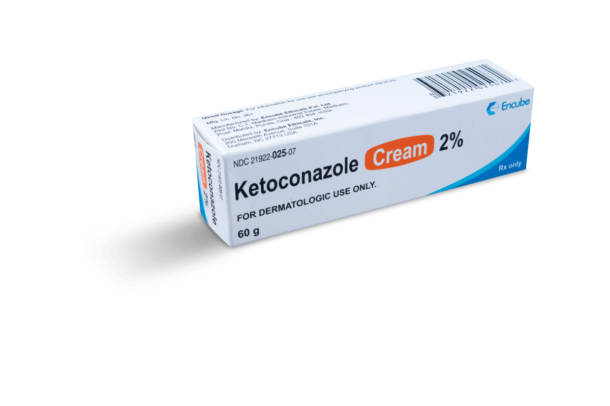 Ketoconazole Cream 2%, 60g Tube, Encube Ethicals Inc