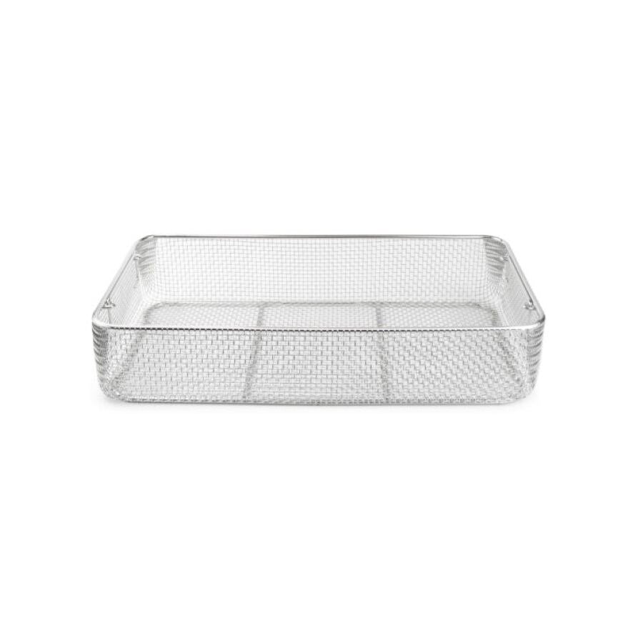 Healthmark Stainless Steel Wire Basket, 18.875 x 9.875 x 2.75 inches